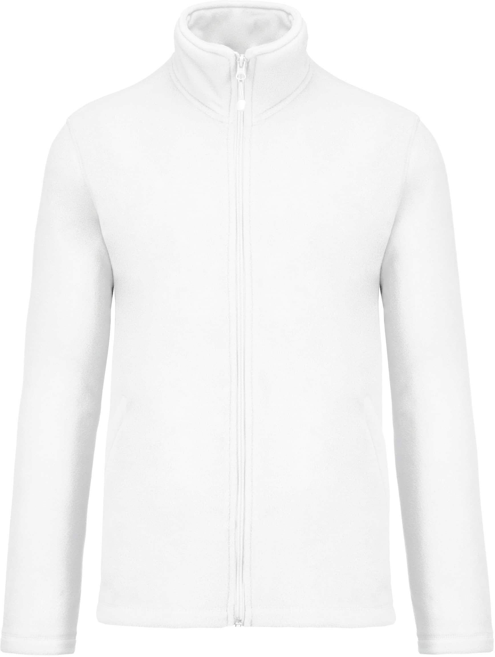 Mikrofleece-Jacke mit Reißverschluss für Herren