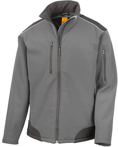 Ripstop Soft Shell Workwear Jacket With Cordura Panels