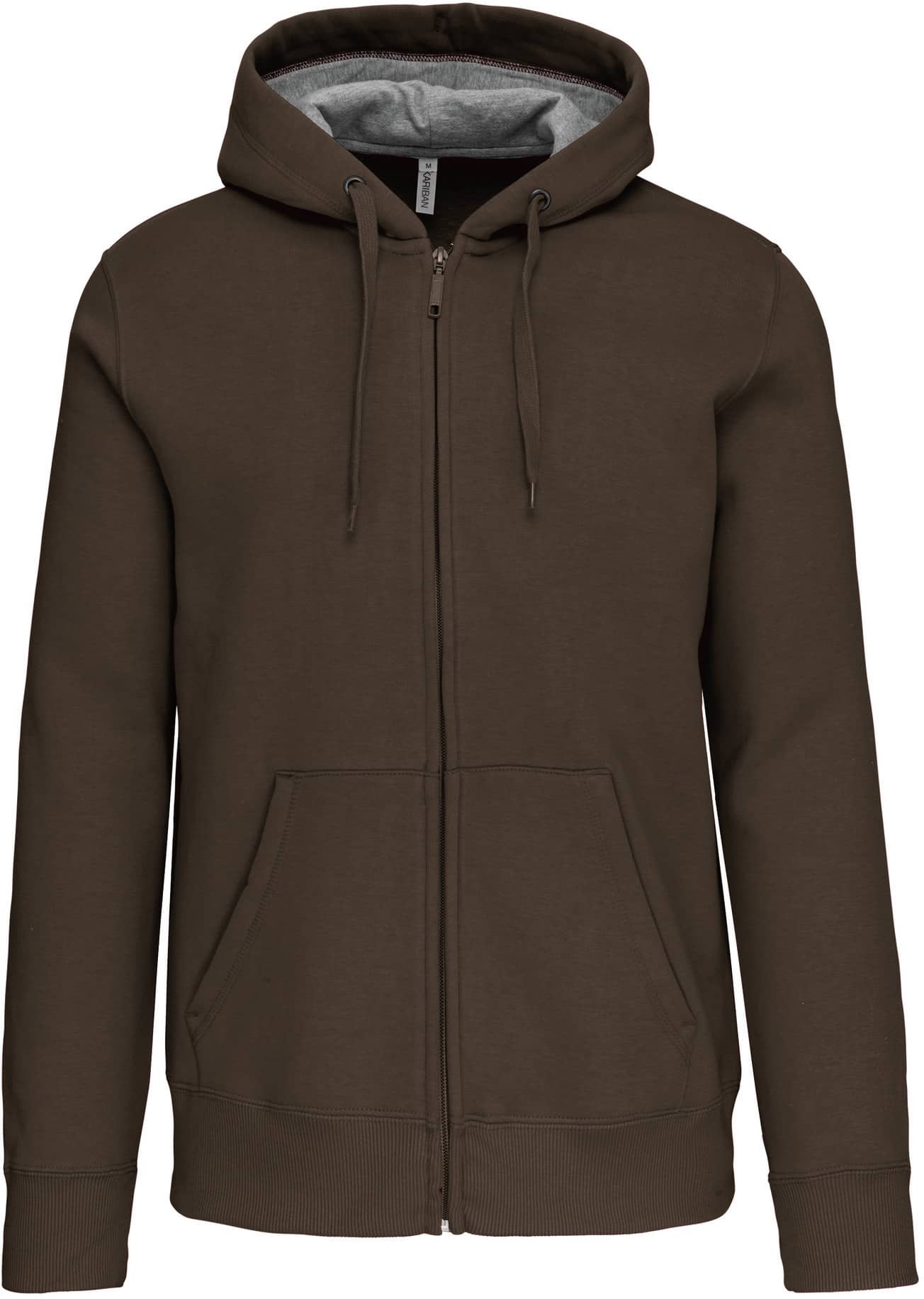 Kapuzensweatshirt mit Reißverschluss 444