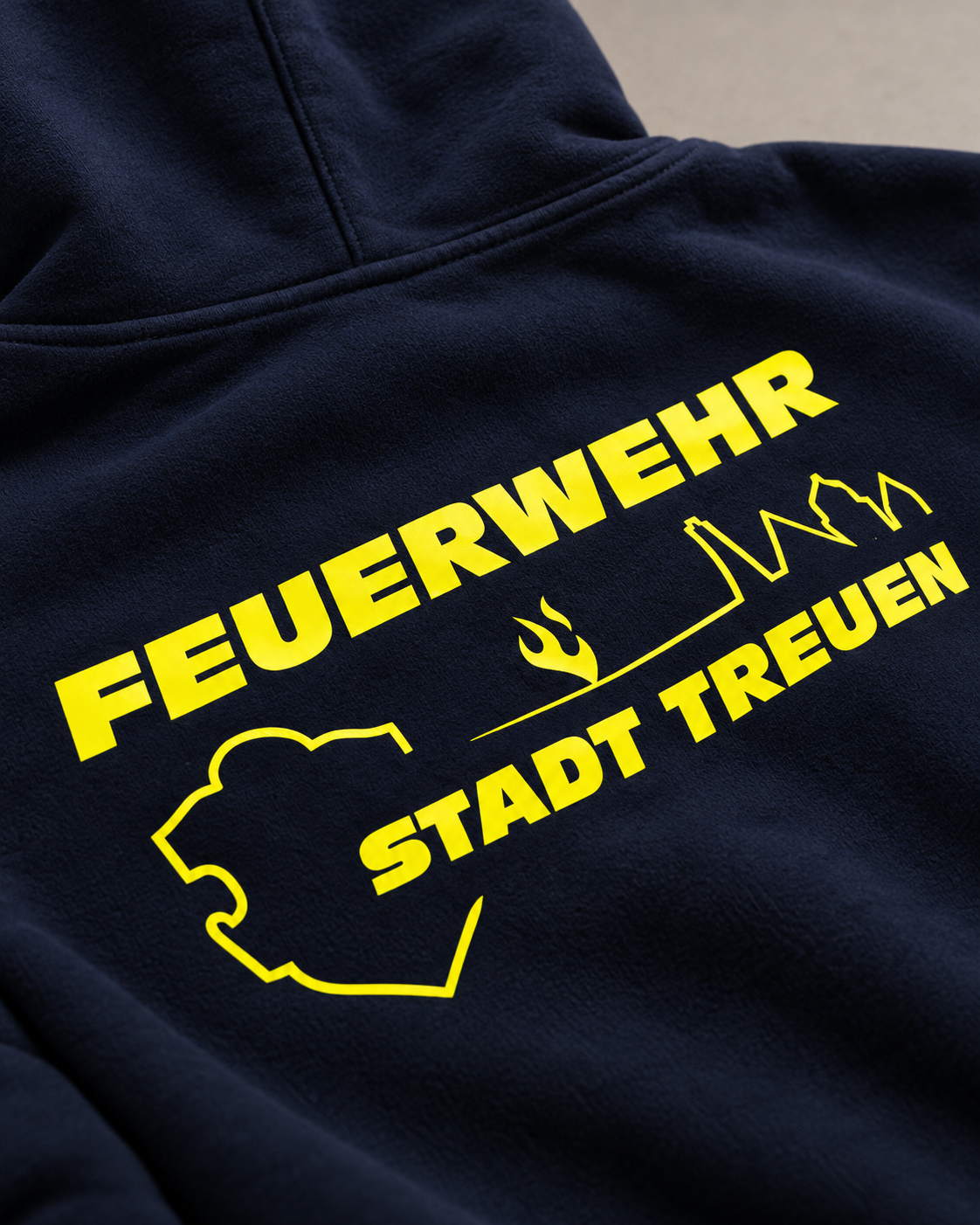 Feuerwehr Stadt Treuen Flexdruck