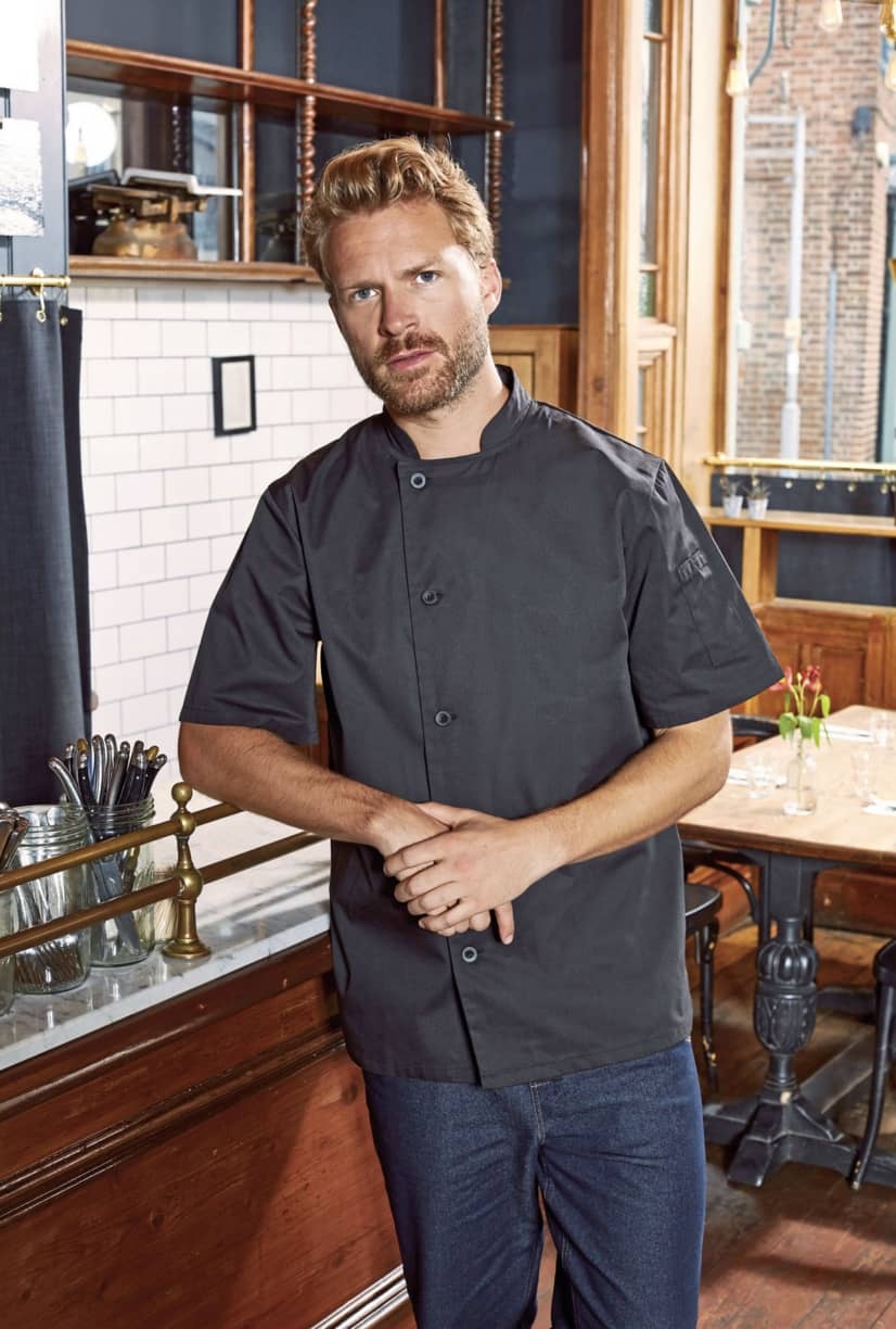 Essential Short Sleeve Chef´s Jacket