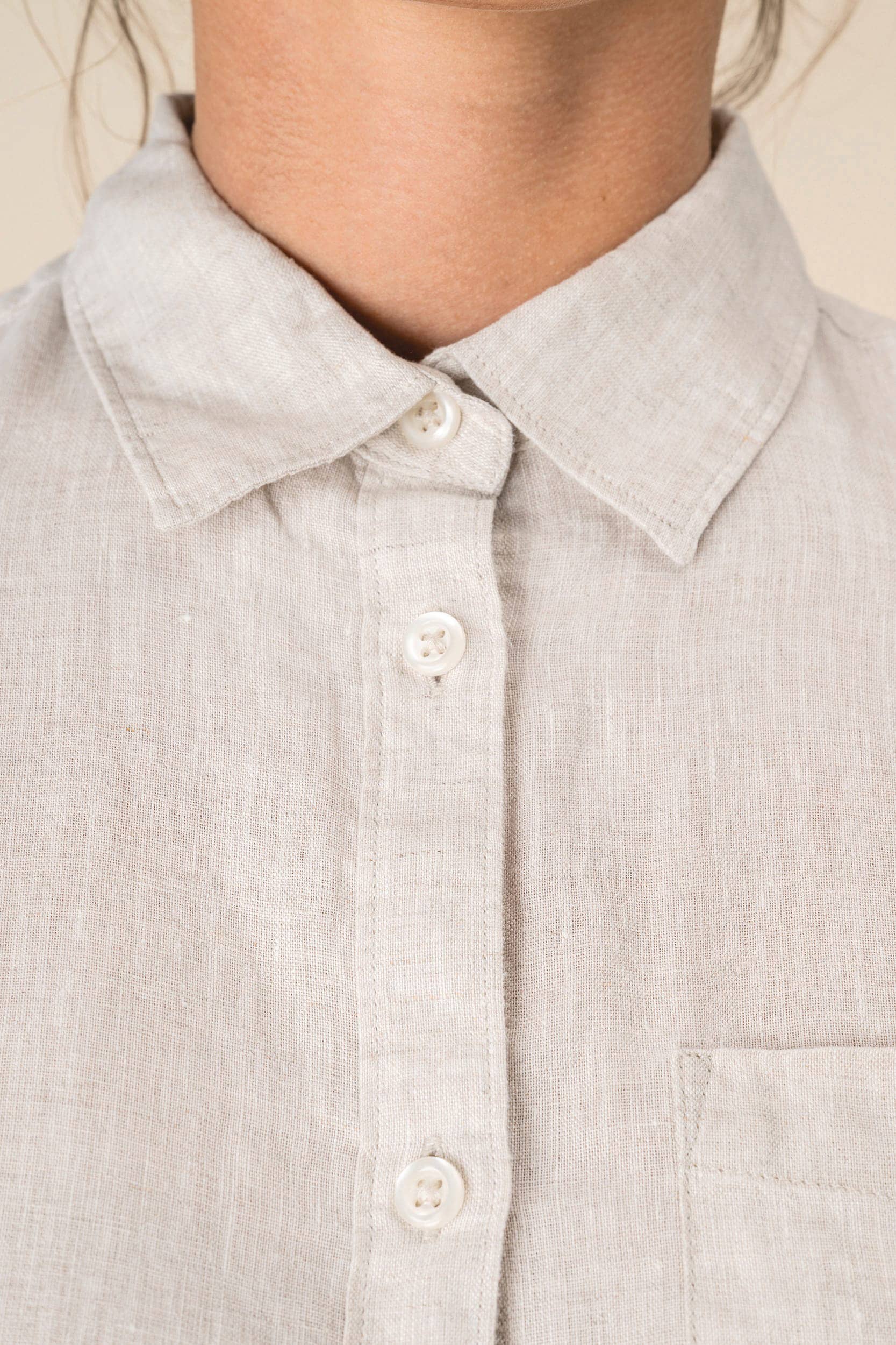 Leinen-Bluse für Damen