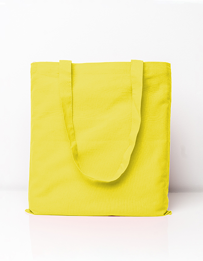 Cotton Bag Colored Long Handles
