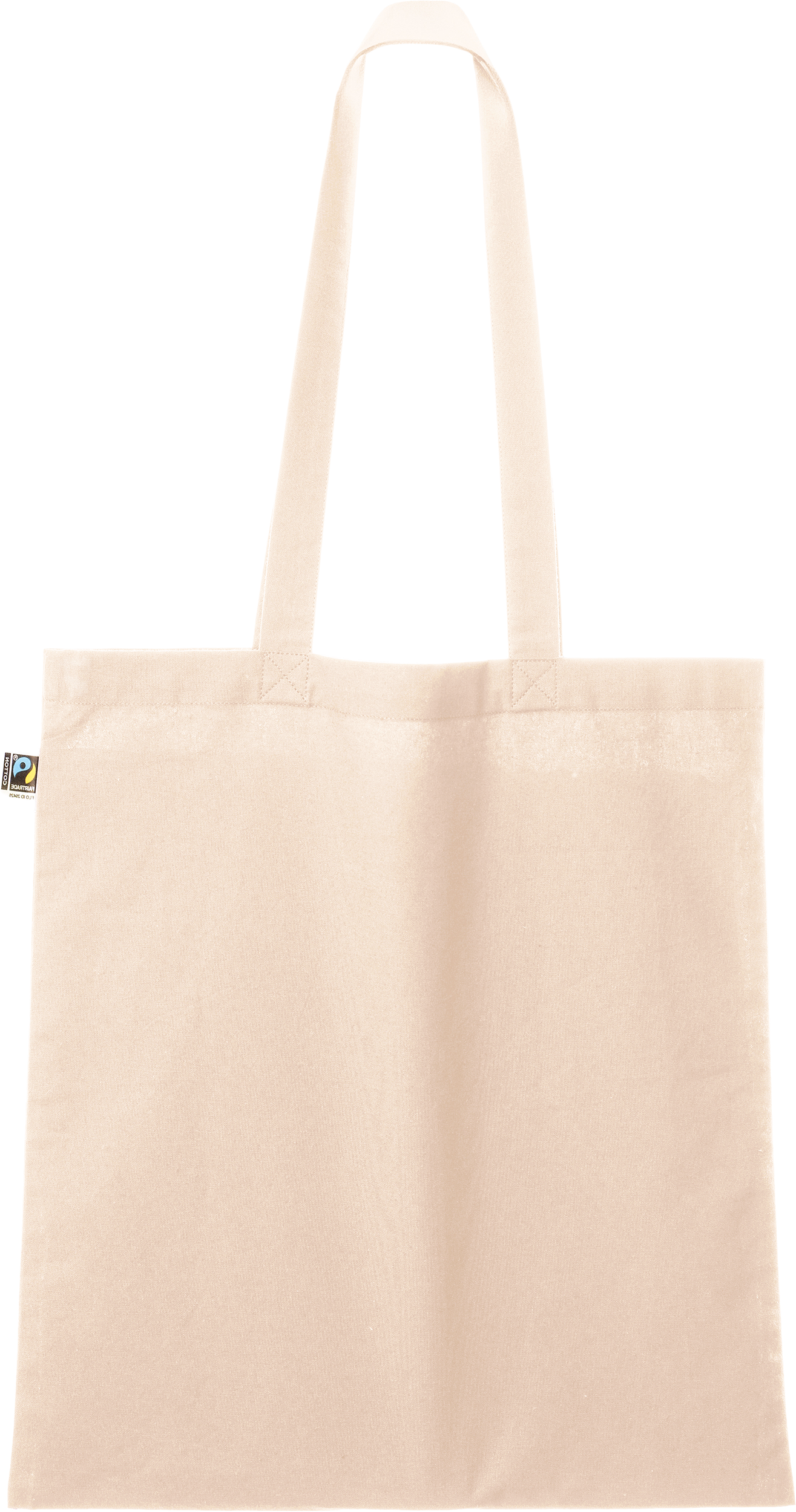Fairtrade Cotton Bag Long Handles