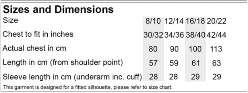 Regular Fit Mandarin Collar Top 3/4 Sleeve