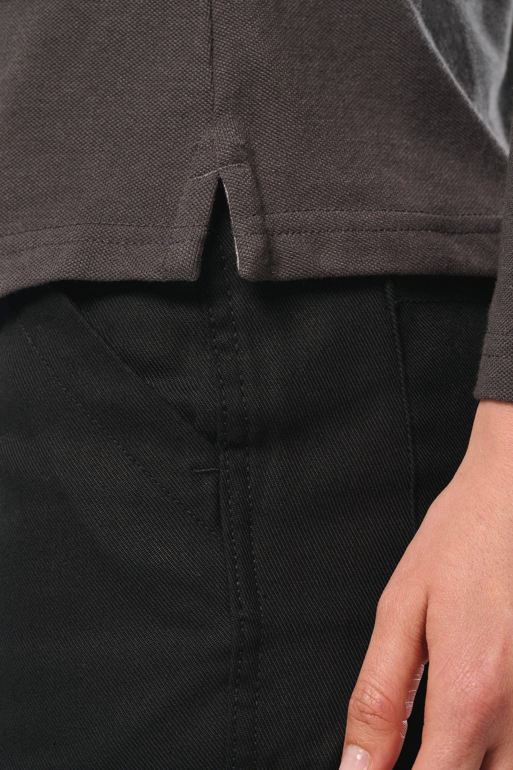 Langarm-Polohemd für Damen