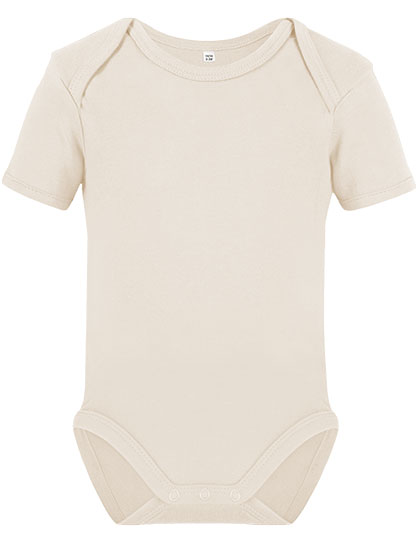 Organic Baby Bodysuit Short Sleeve Rebel 01