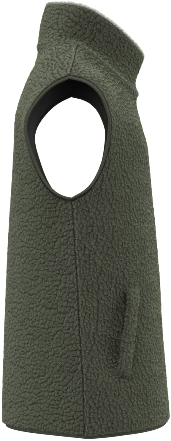 Ärmellose Sherpa-Jacke für Herren