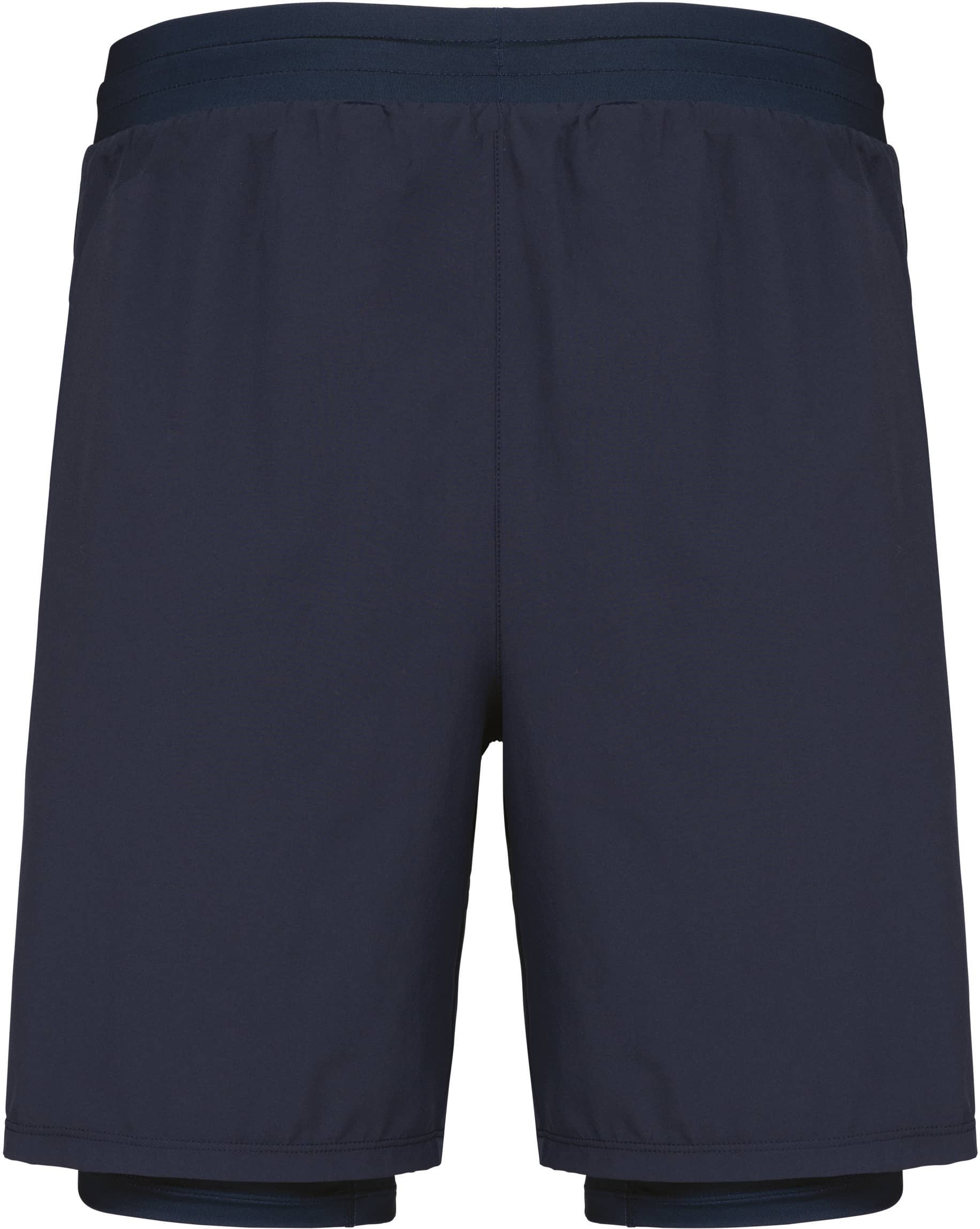 Umweltfreundliche 2-in-1-Shorts mit integrierter Untershort für Herren
