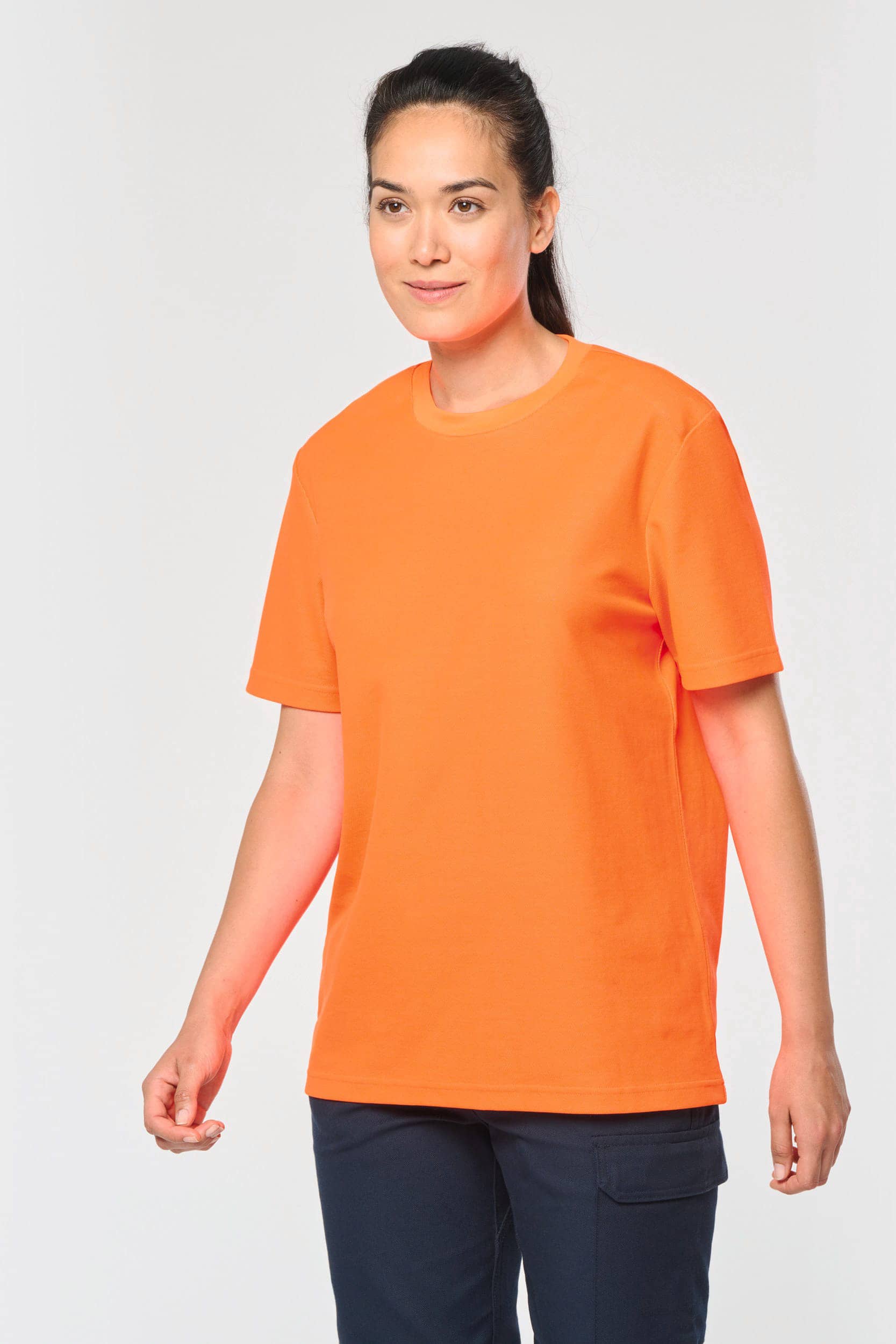 Umweltfreundliches Unisex-T-Shirt aus Baumwolle/Polyester