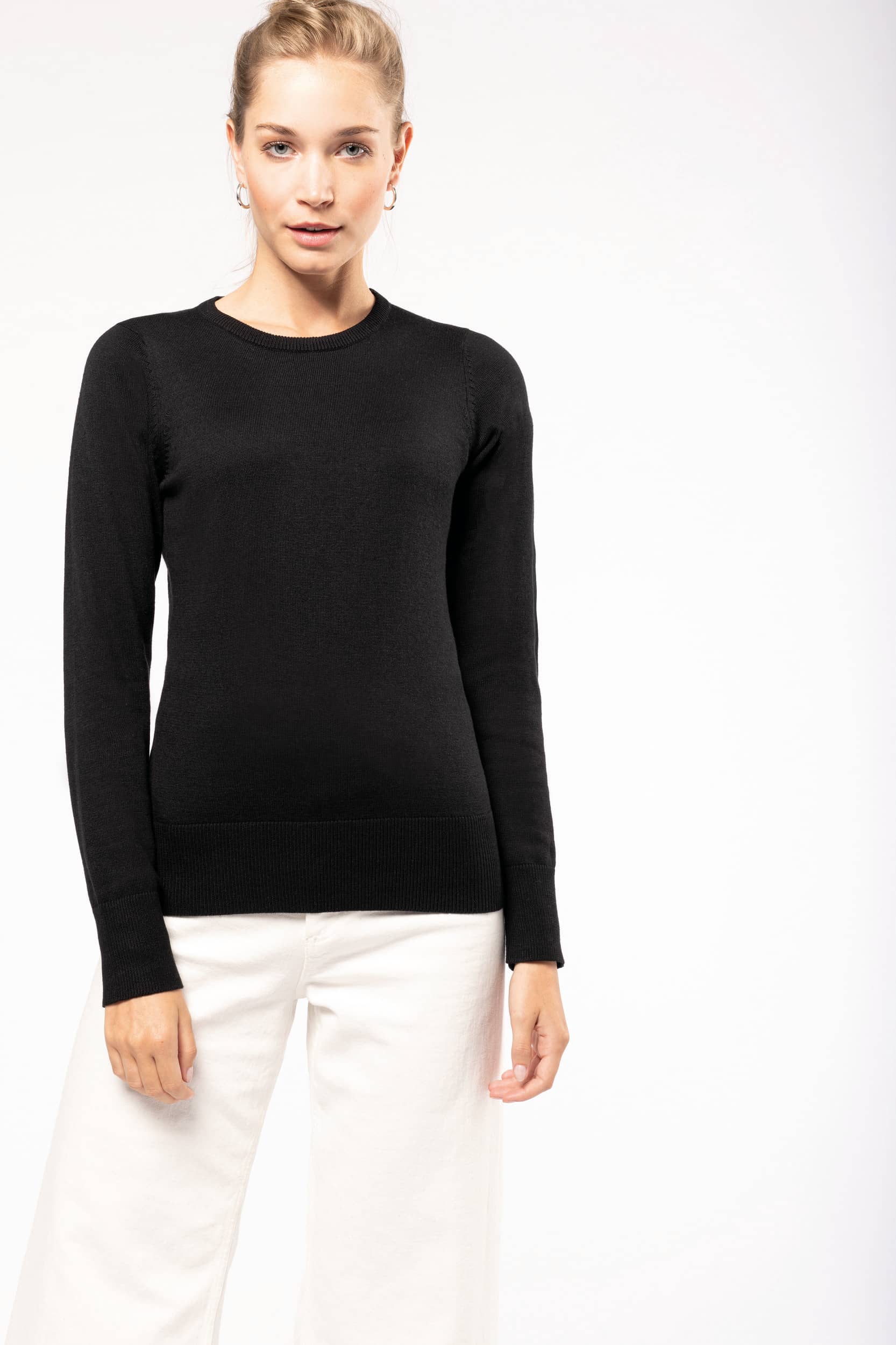 Damen Pullover Rundhals