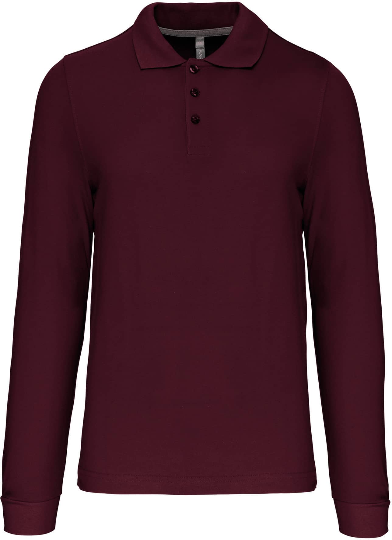 Herren Langarm Poloshirt