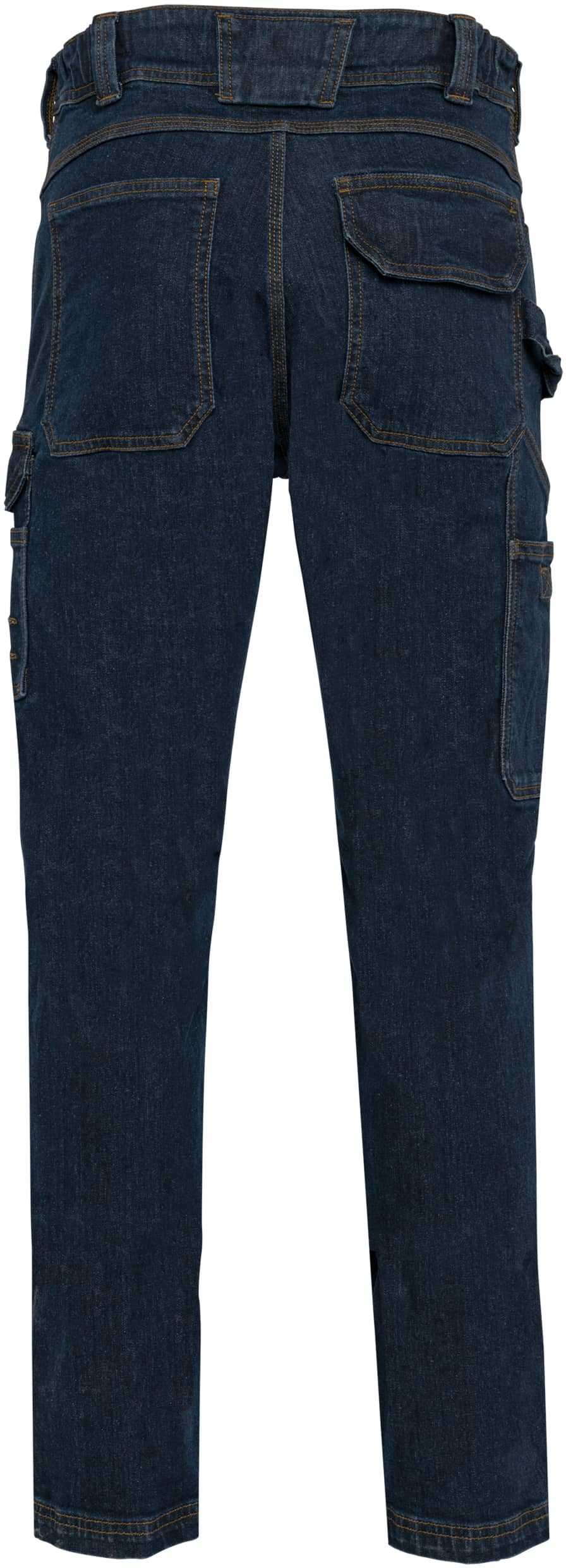 Denim-Herrenhose mit mehreren Taschen