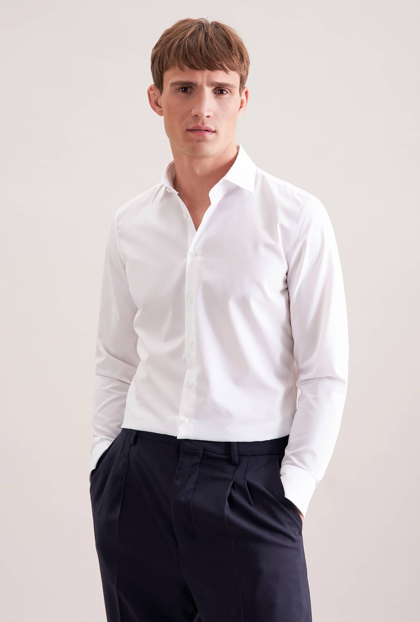 Men´s Shirt Shaped Fit Extra Longsleeve