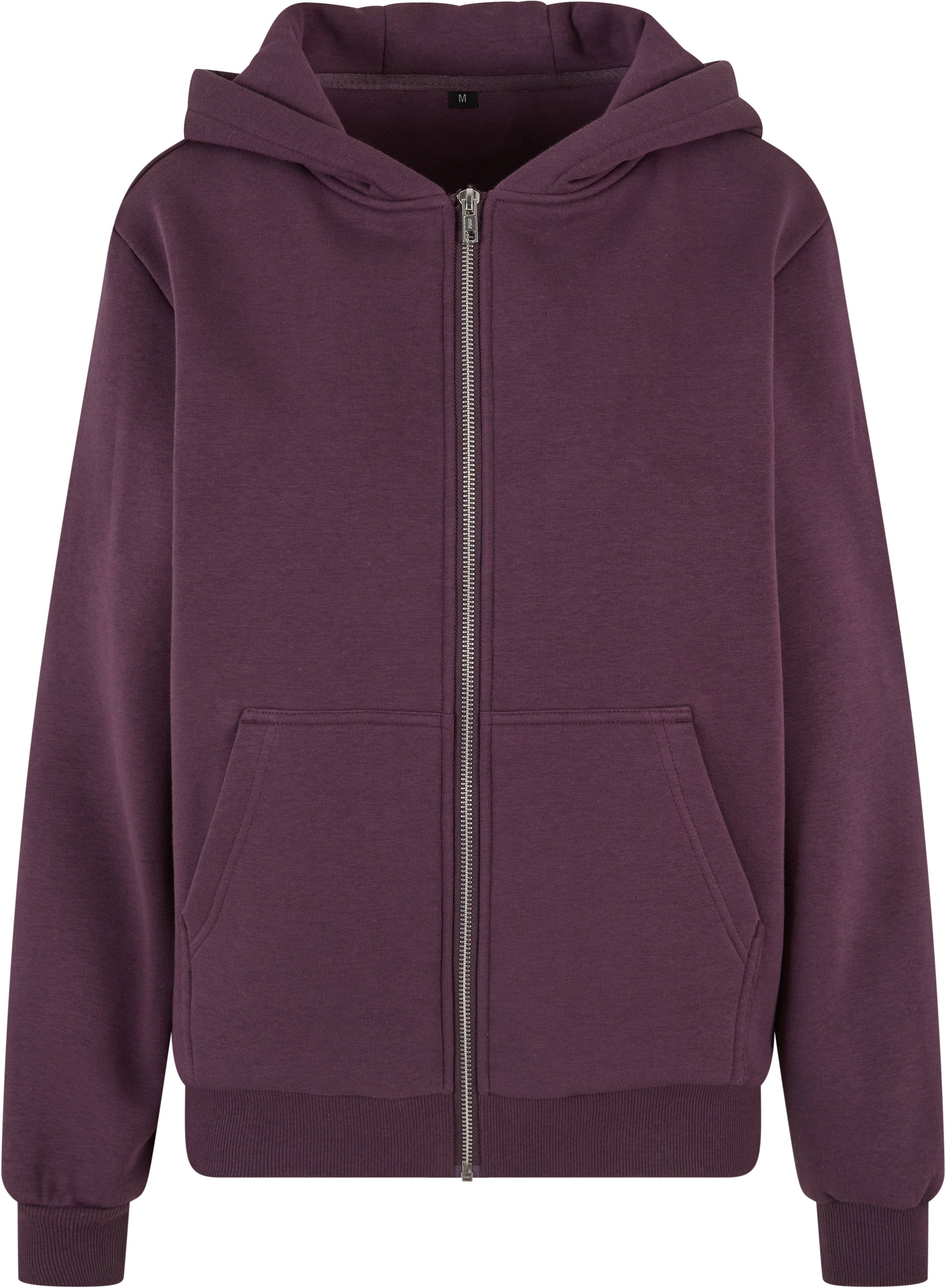 Ladies Fluffy Zip Hoody