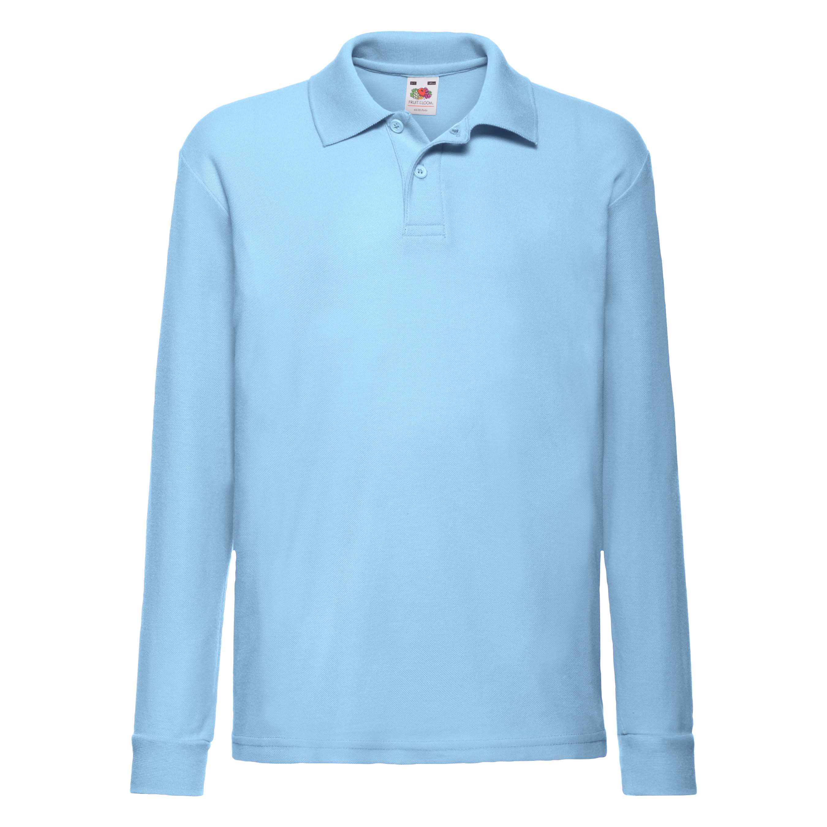 Kids´ Long Sleeve 65/35 Polo