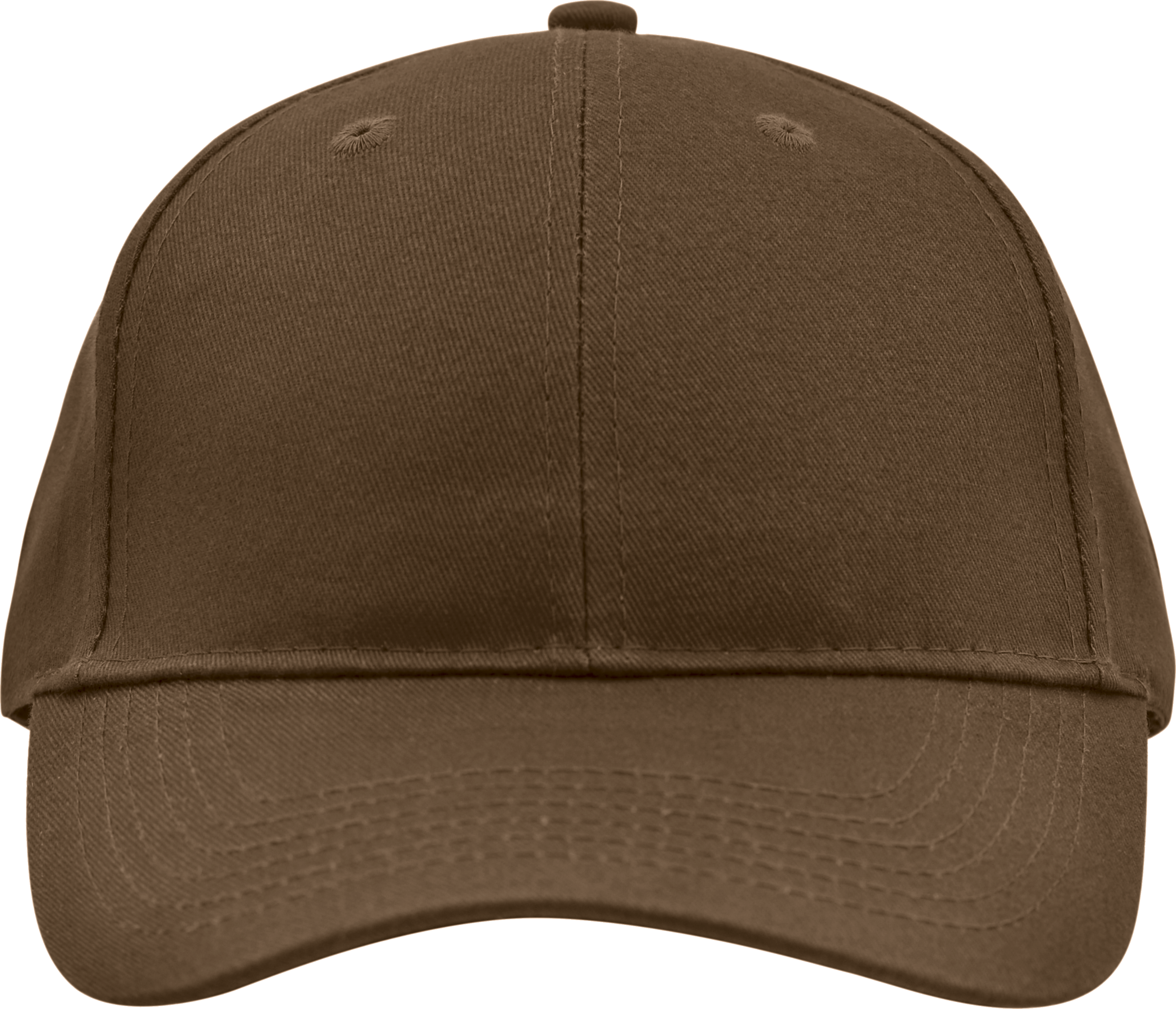 Brushed 6-Panel Cap