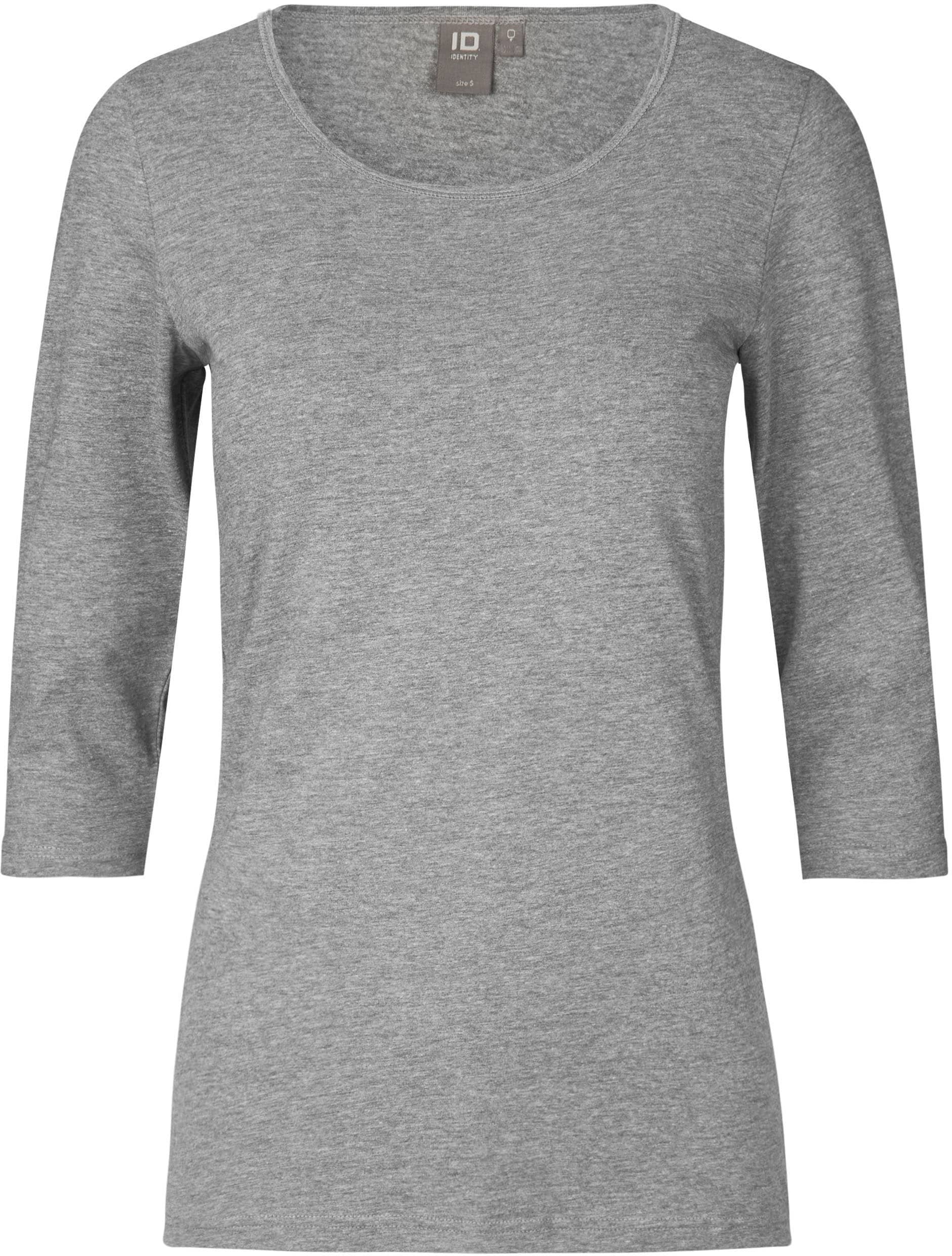 Stretch T-Shirt mit ¾ Ärmel für Damen