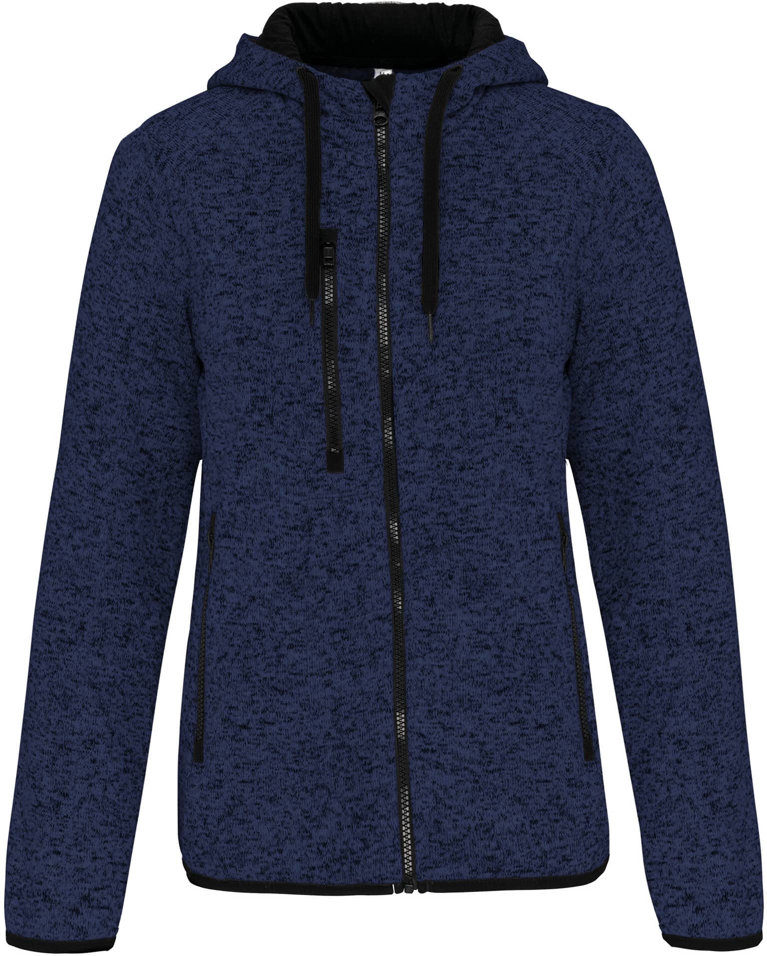 Damen-Hoodie aus Chiné