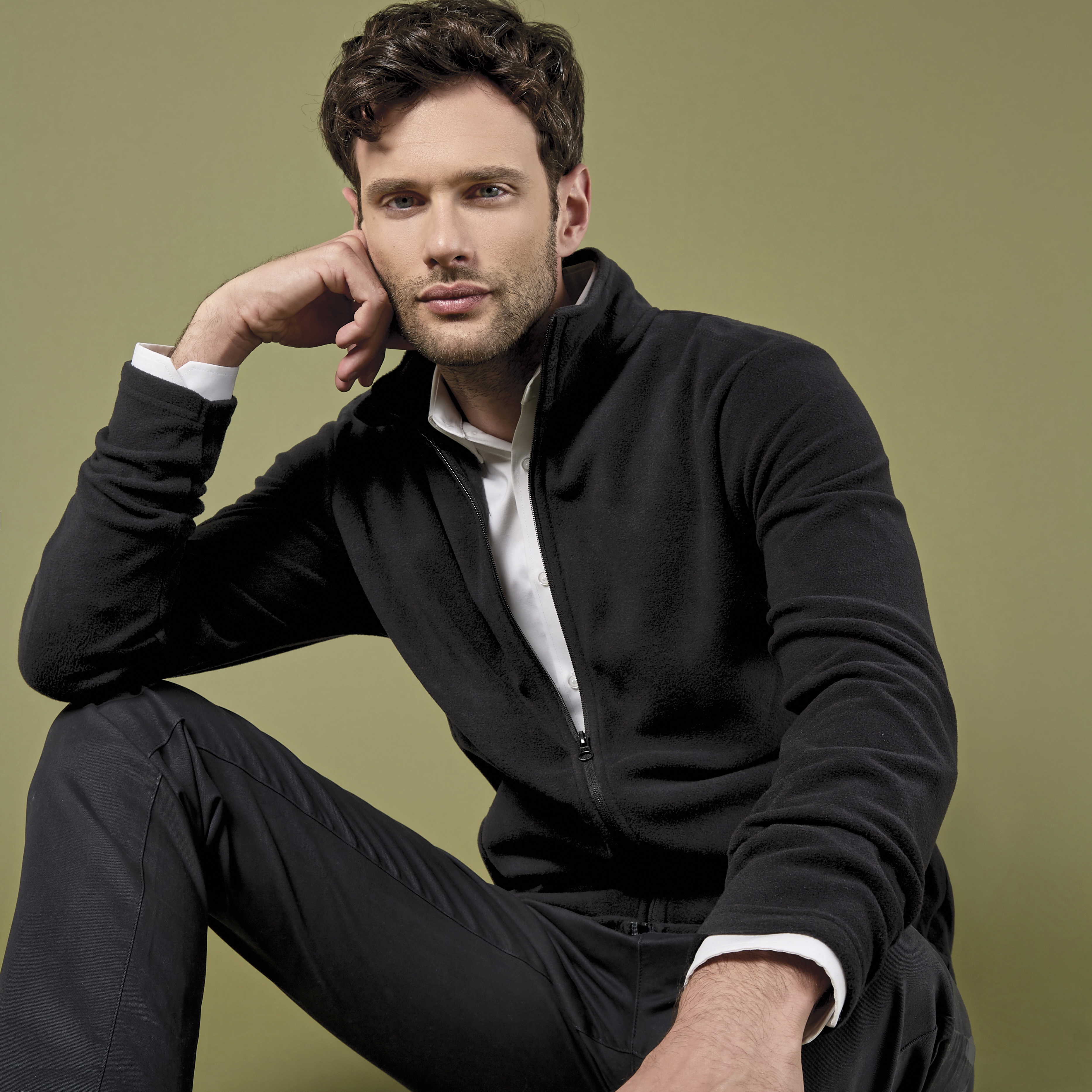 Regular Fit Corporate Micro Fleece