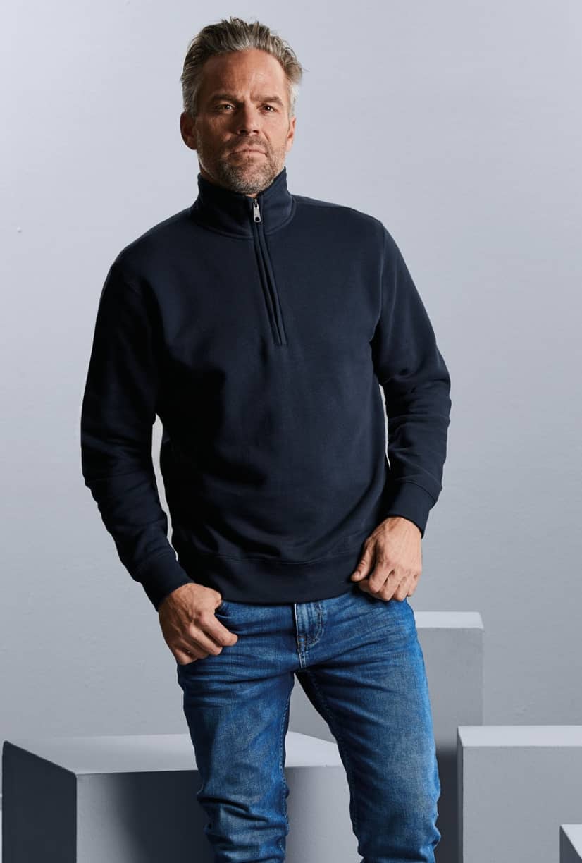 Authentic Quarter Zip Sweat