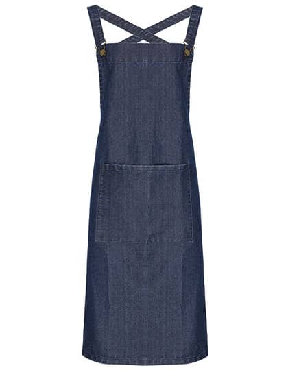 Cross Back Barista Bib Apron