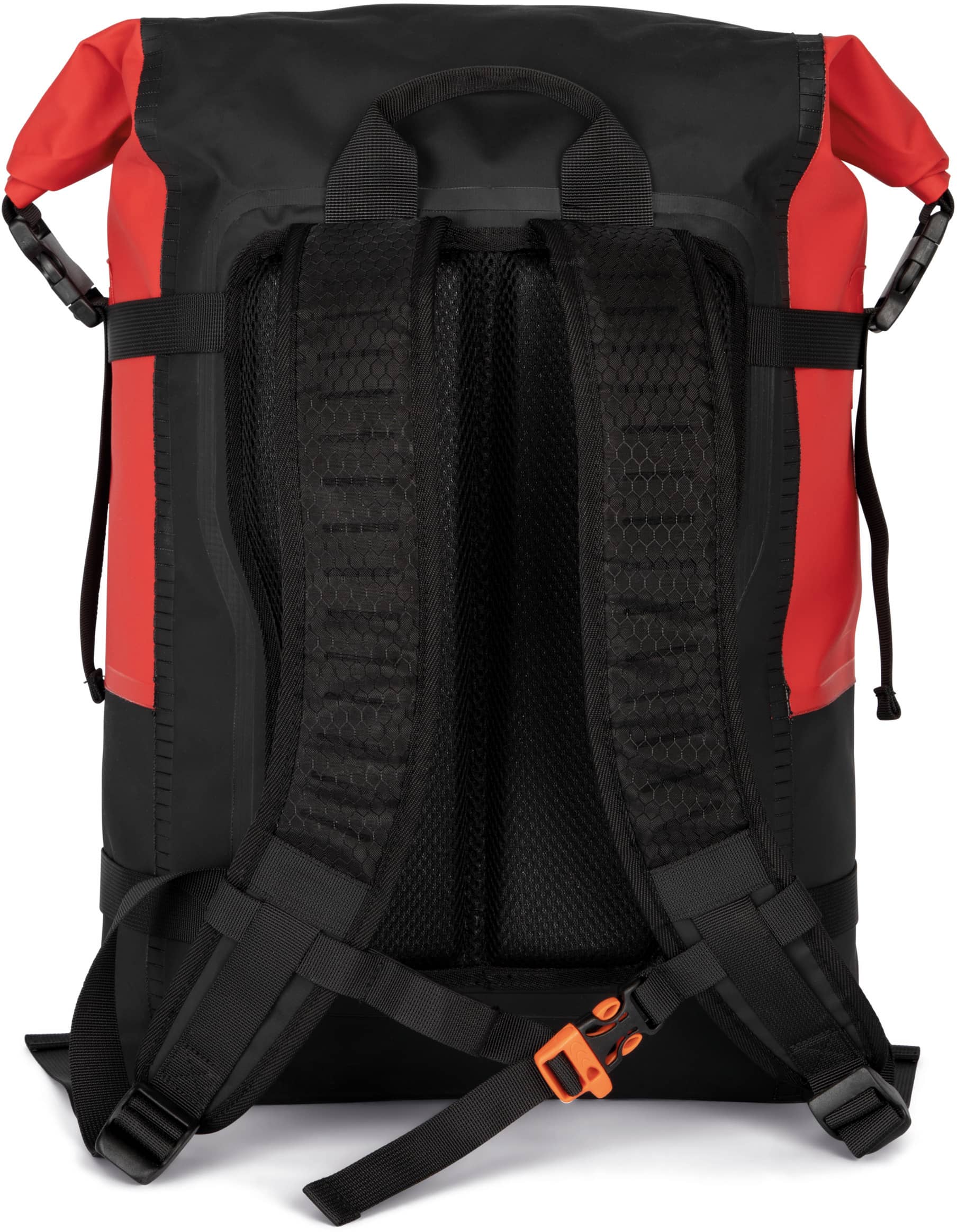 Wasserdichter Rucksack mit Kompressionsriemen