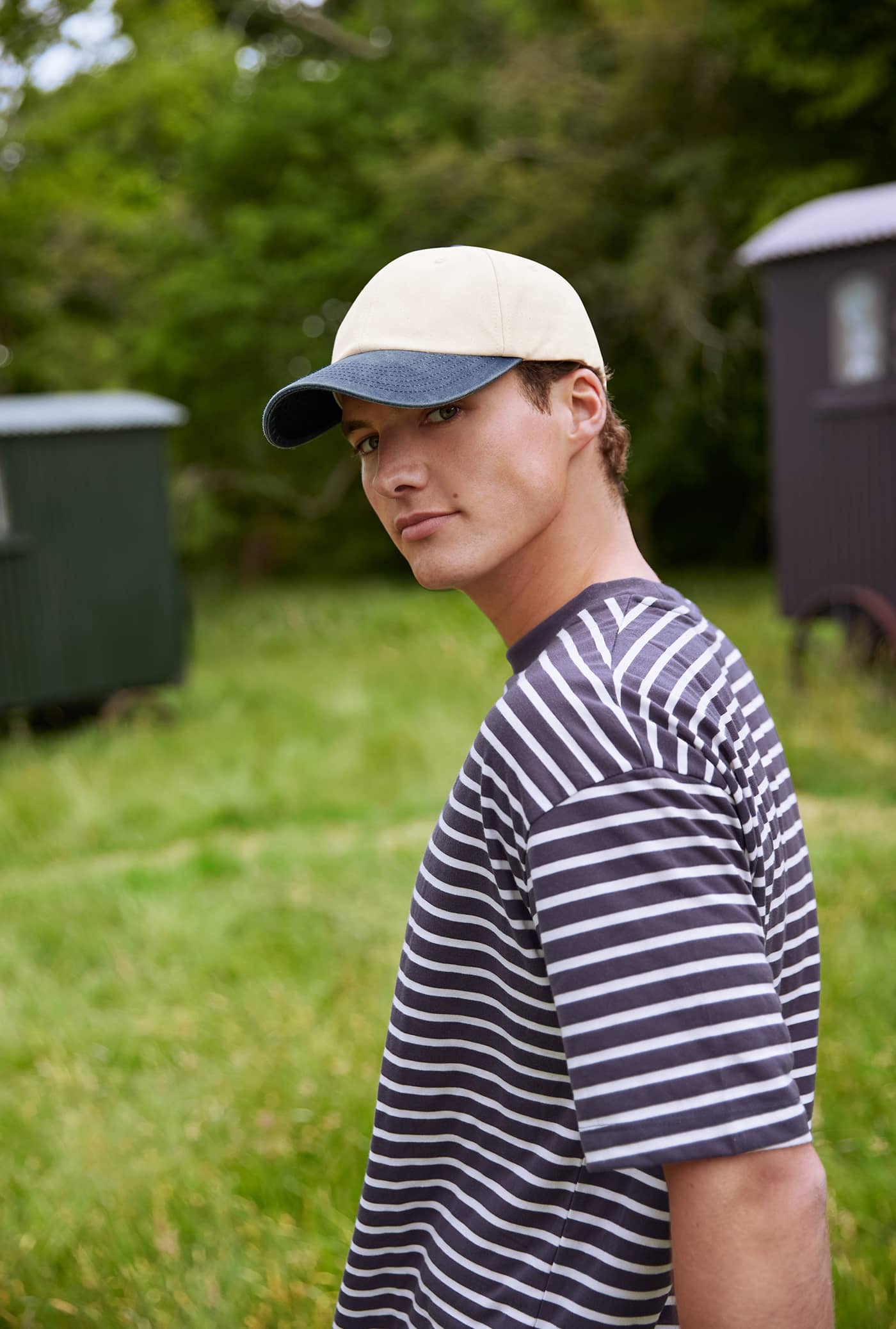 Contrast Peak Low Profile Vintage Cap