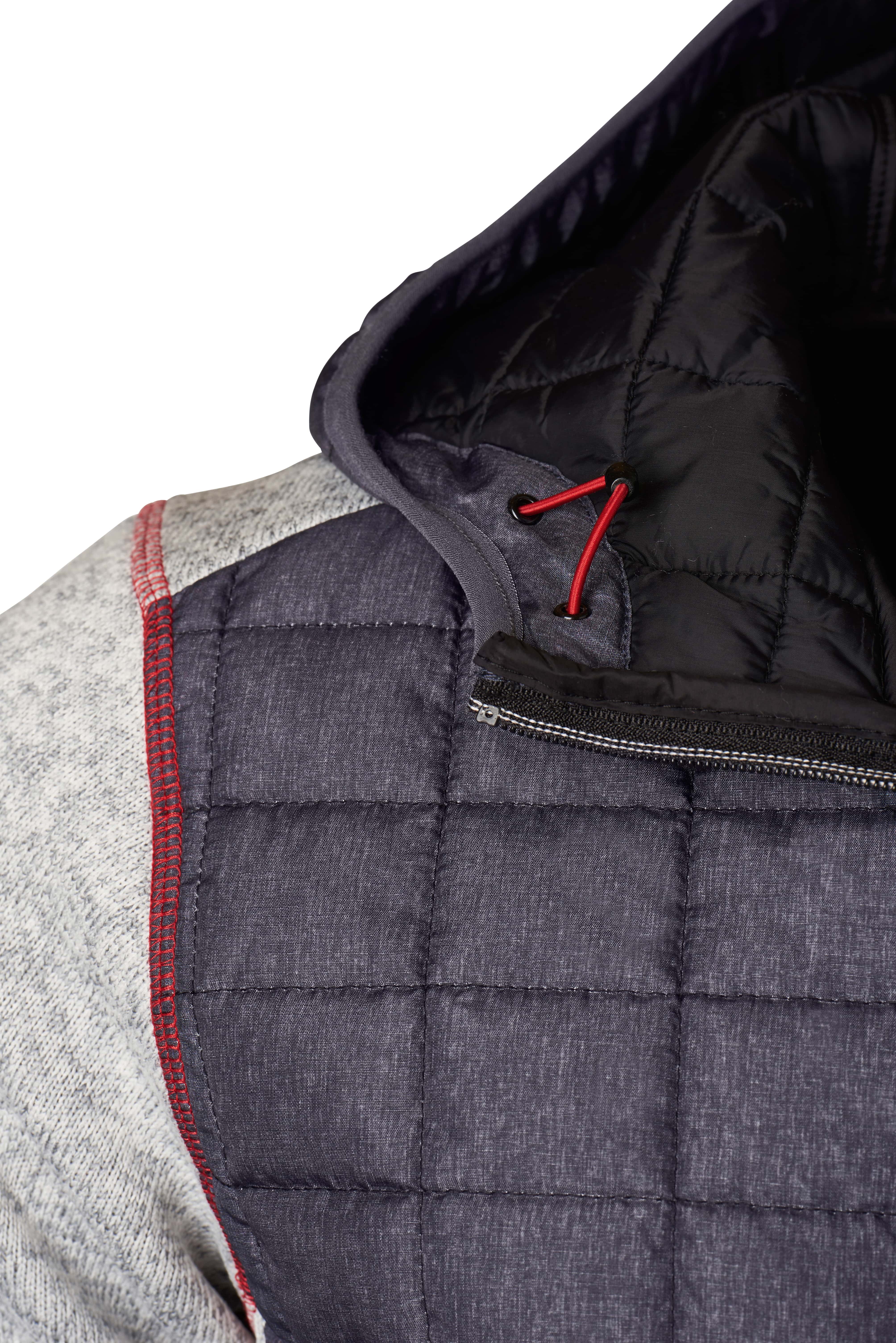 Men´s Knitted Hybrid Jacket