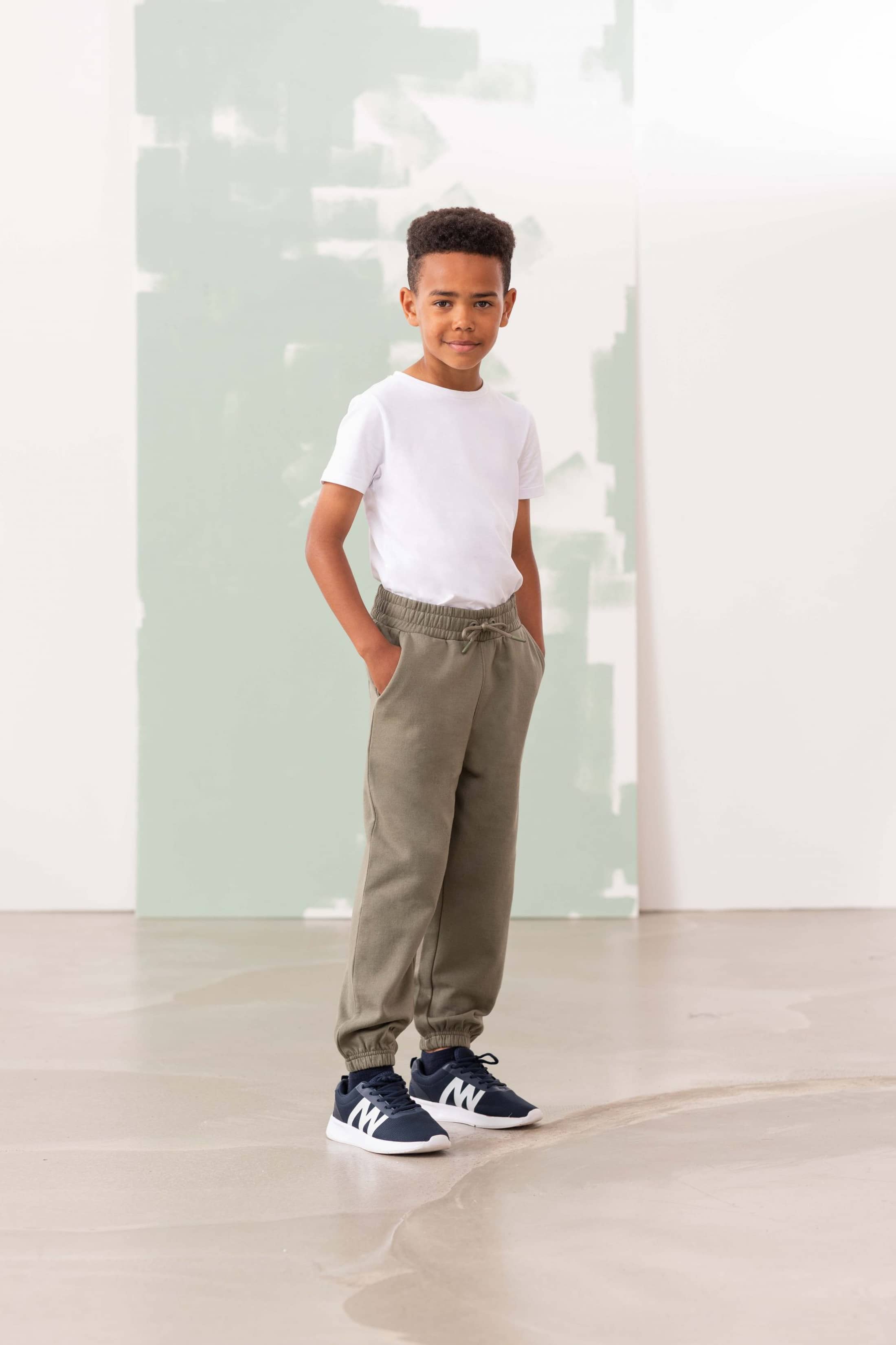 Kids' Sustainable Fashion Cuffed Joggers
