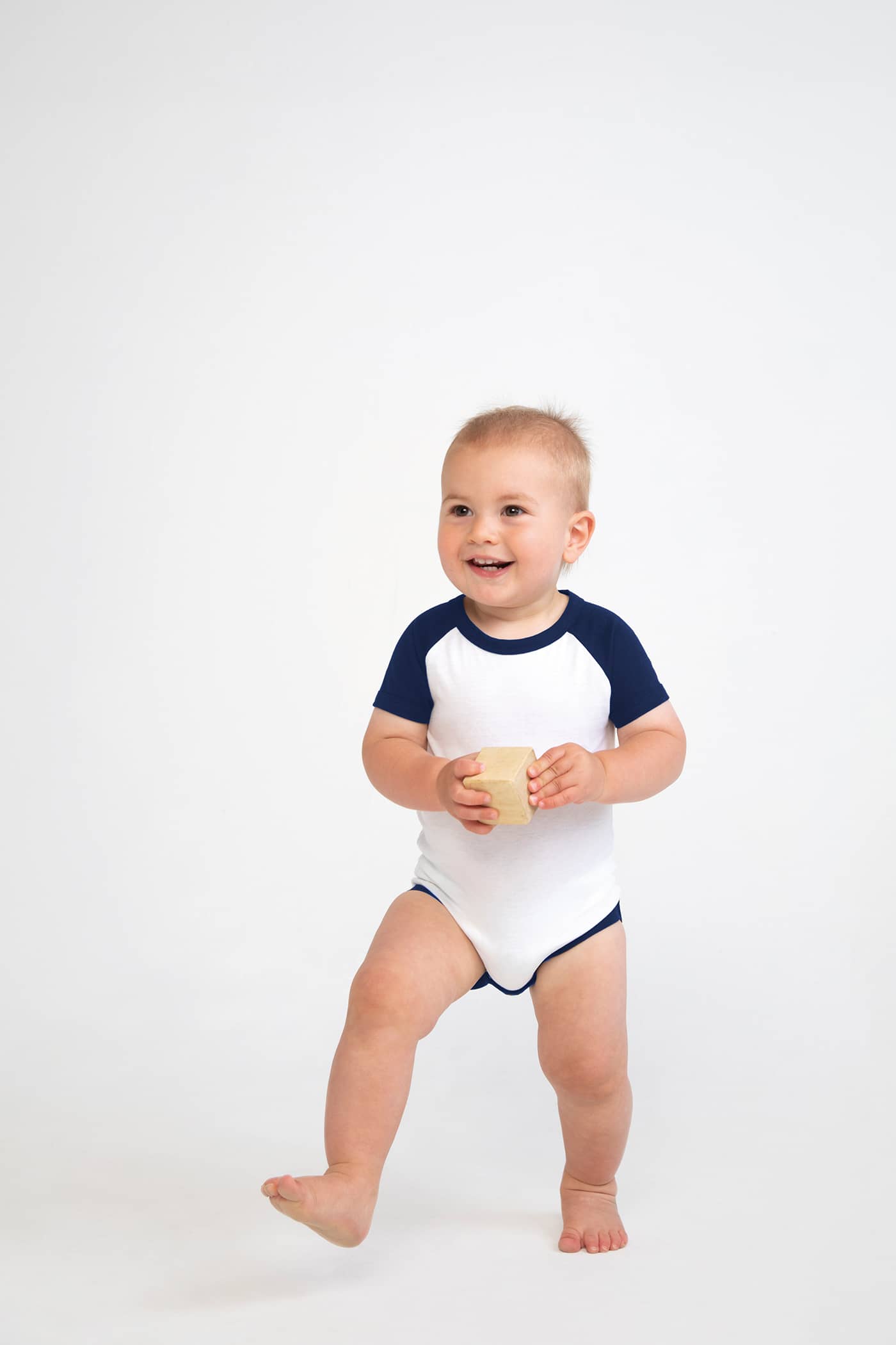 Essential Short Sleeved Baseball Bodysuit