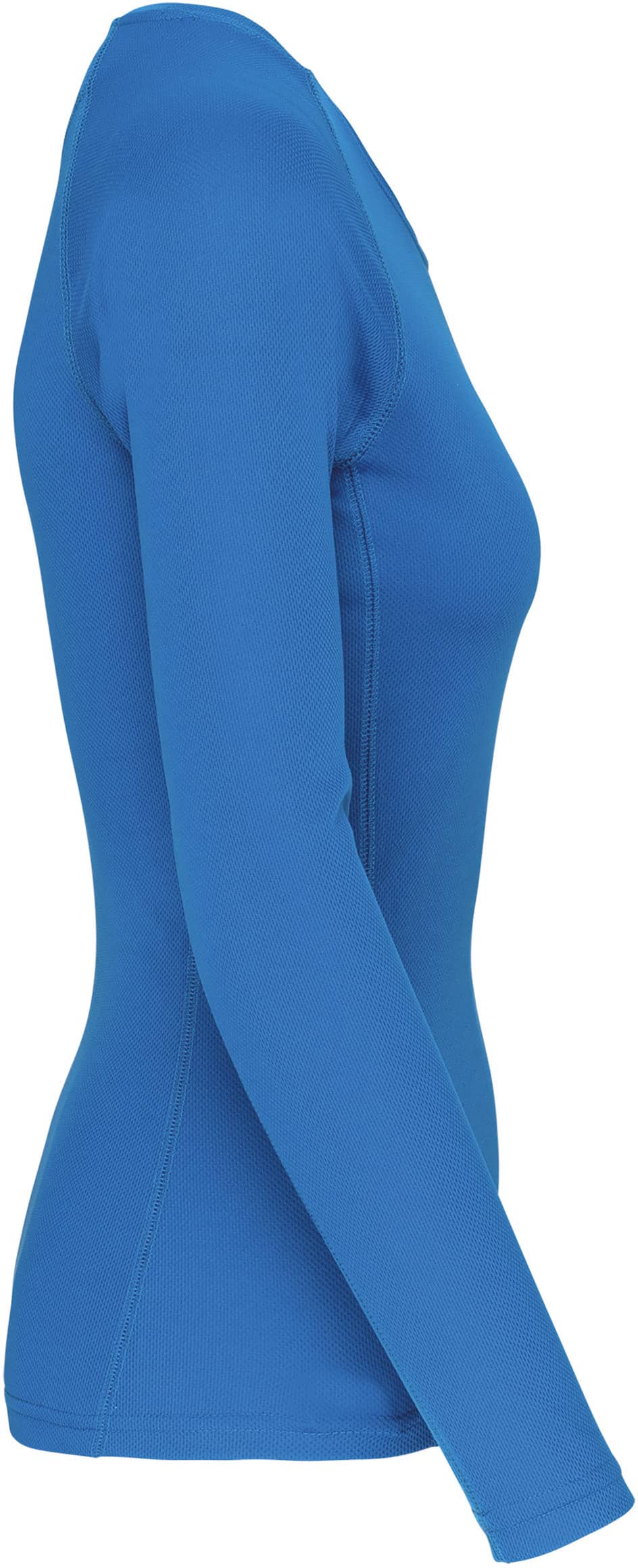 Damen Basic Sport Funktionsshirt Langarm - Standardfarben und Weiß