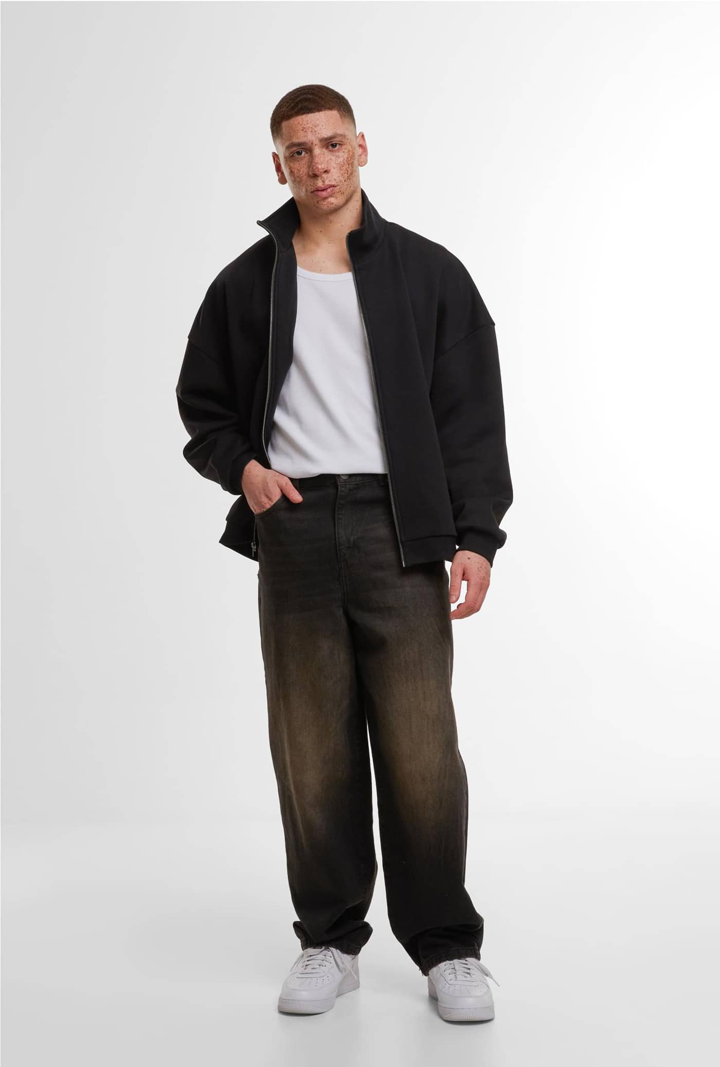Oversized Zip Jacket