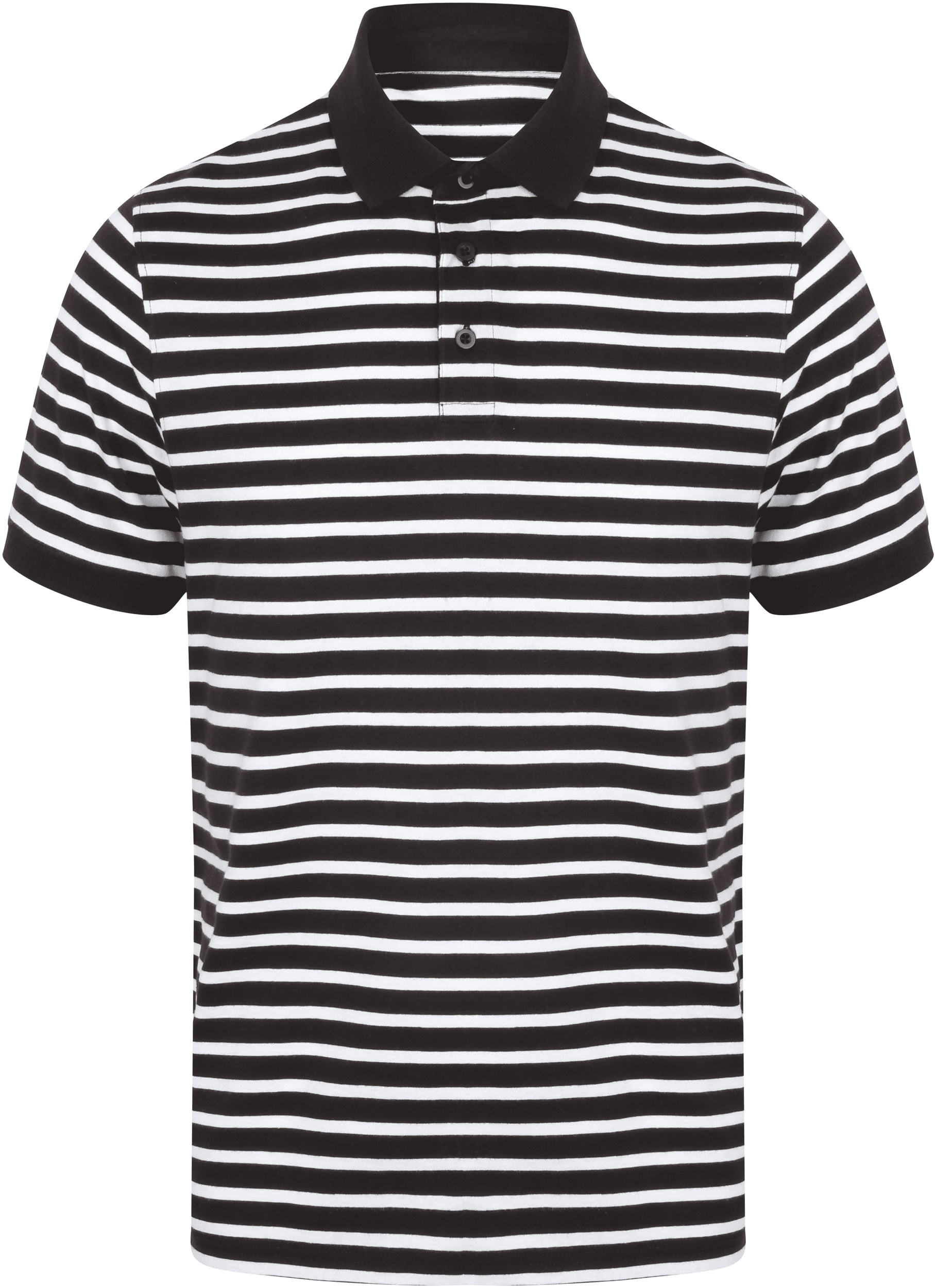 Gestreiftes Jersey-Polohemd