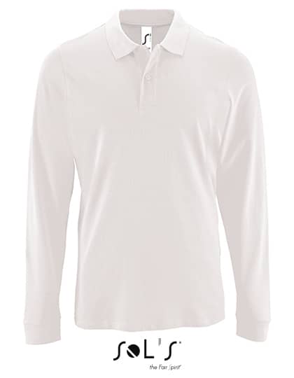 Men´s Long-Sleeve Piqué Polo Shirt Perfect