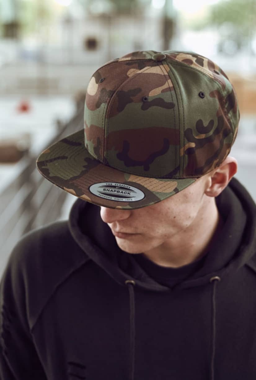 Camo Classic Snapback Cap