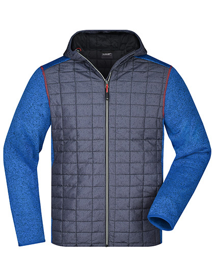 Men´s Knitted Hybrid Jacket