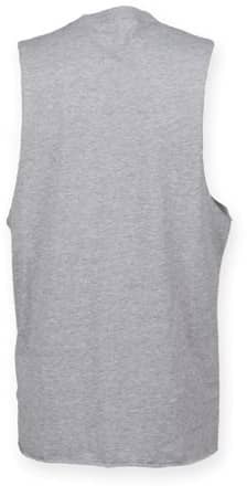 Men´s High Neck Slash Armhole Vest