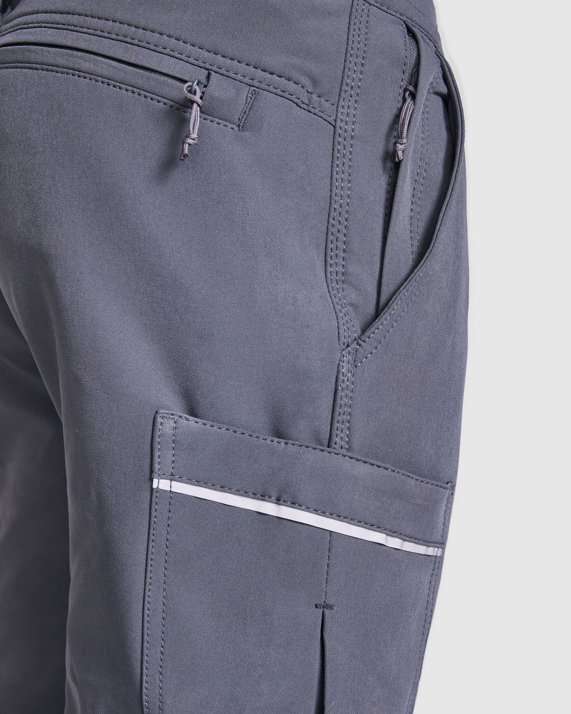 Multi-pocket Stretch Work Trousers Wall