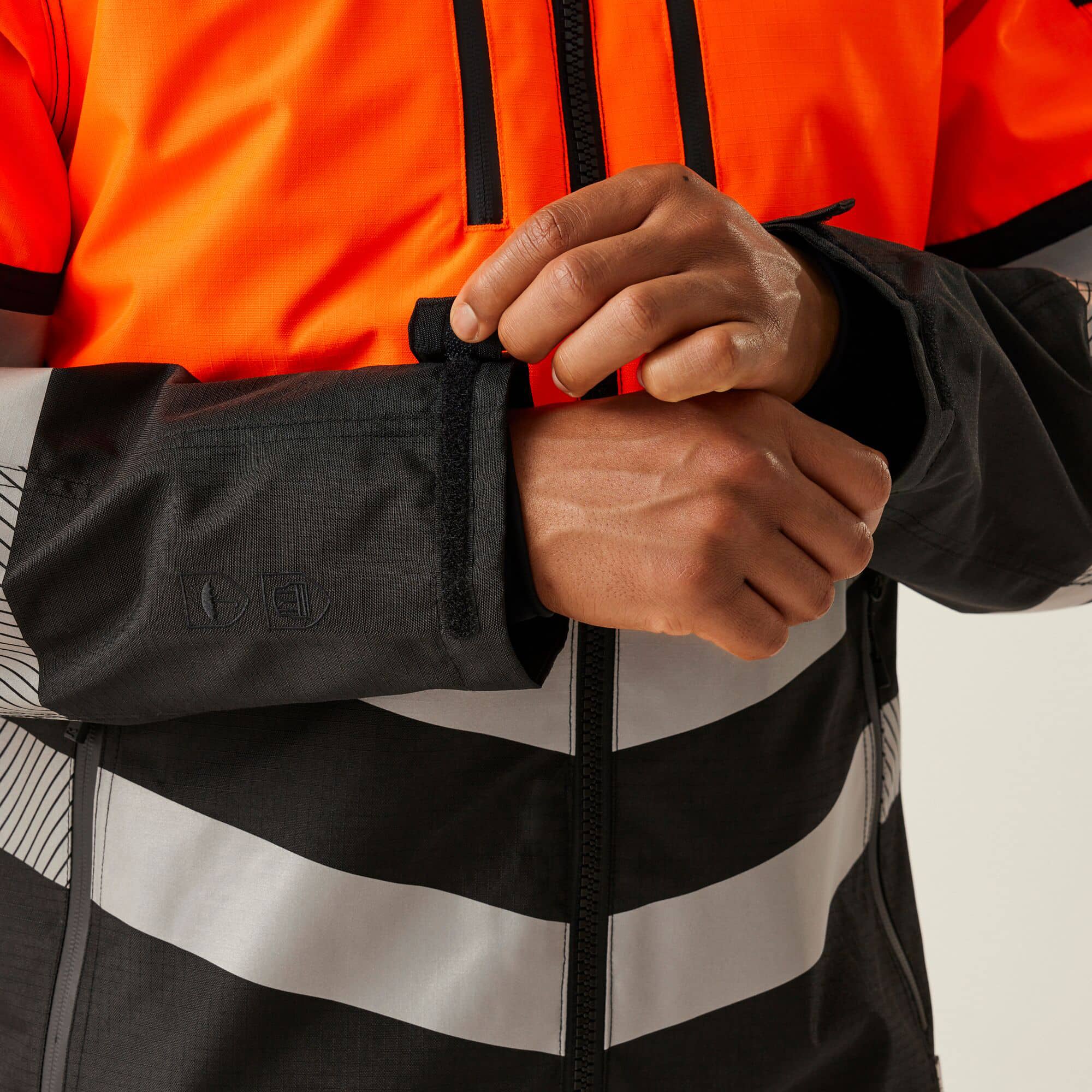 Hi-Vis X-Pro Waterproof Shell Jacket (Class 2)