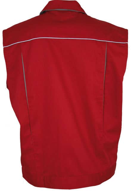 Contrast Work Vest