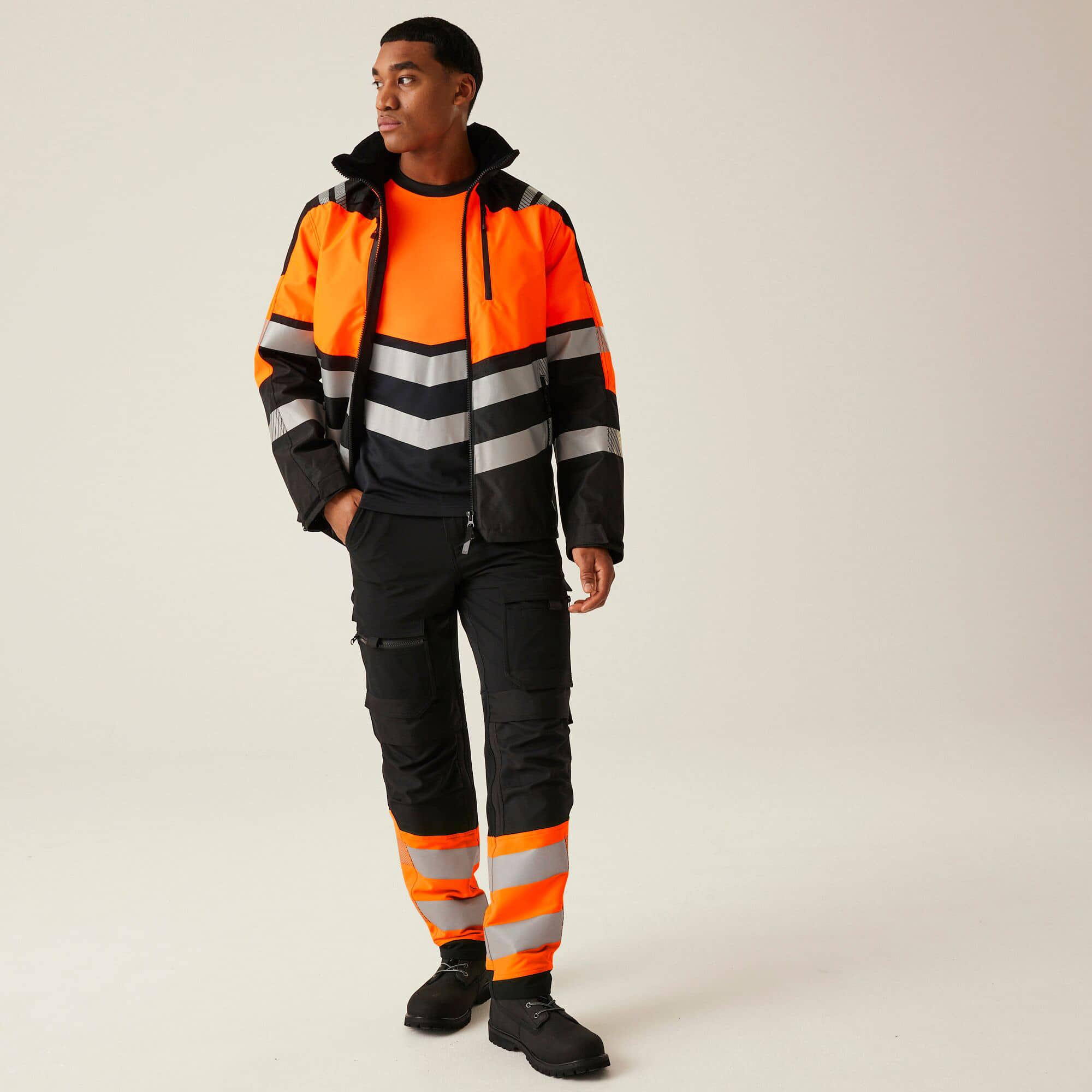 Hi-Vis X-Pro Waterproof Shell Jacket (Class 2)