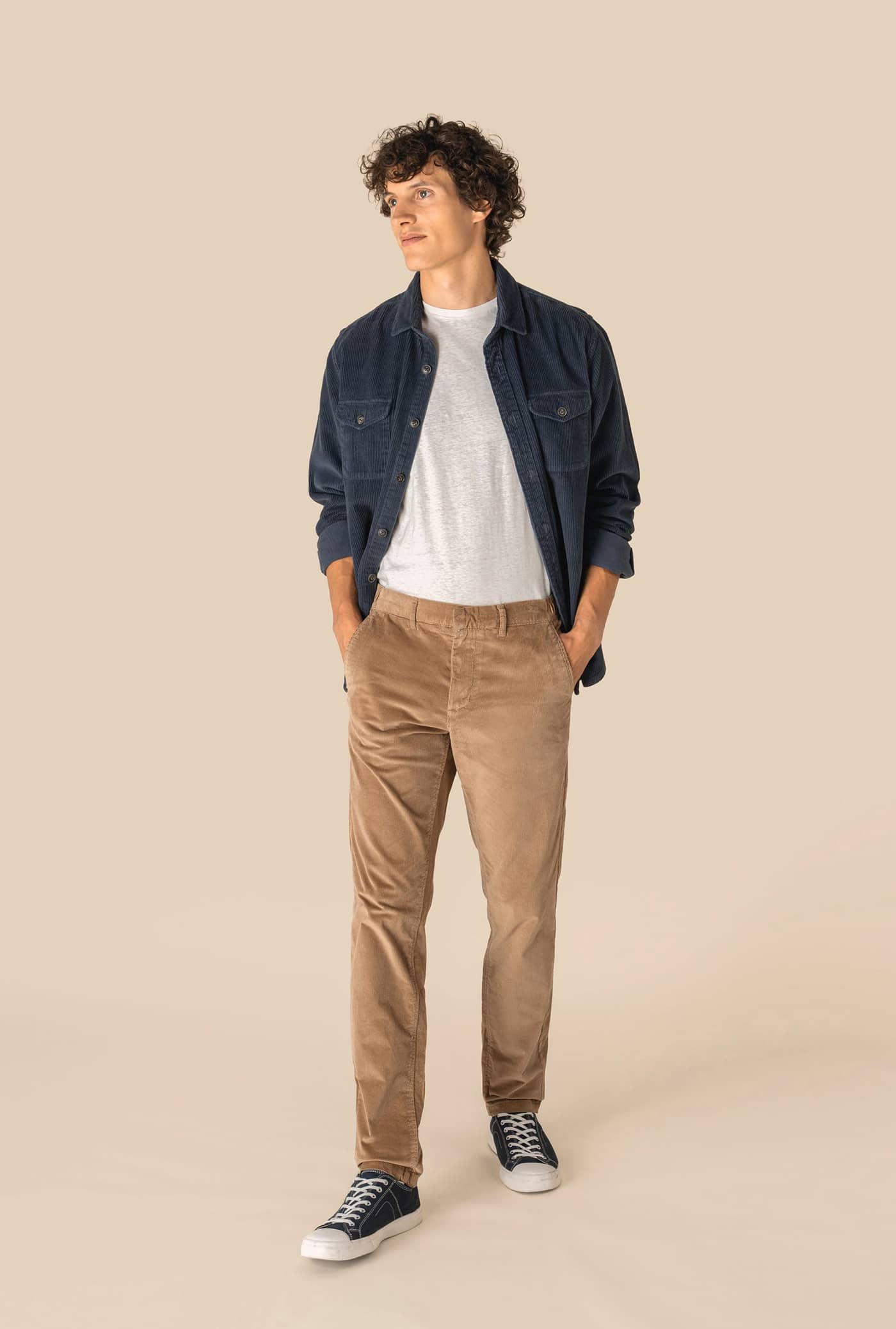 Umweltfreundliche Herren-Hose aus Kord