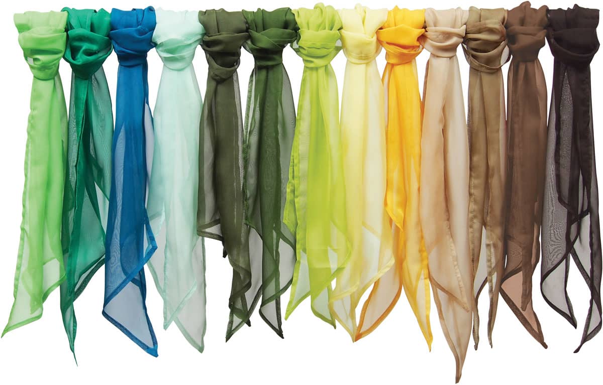 Women´s Colours Collection Chiffon Scarf