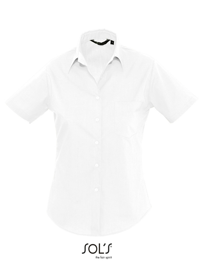 Popeline-Blouse Escape Short Sleeve