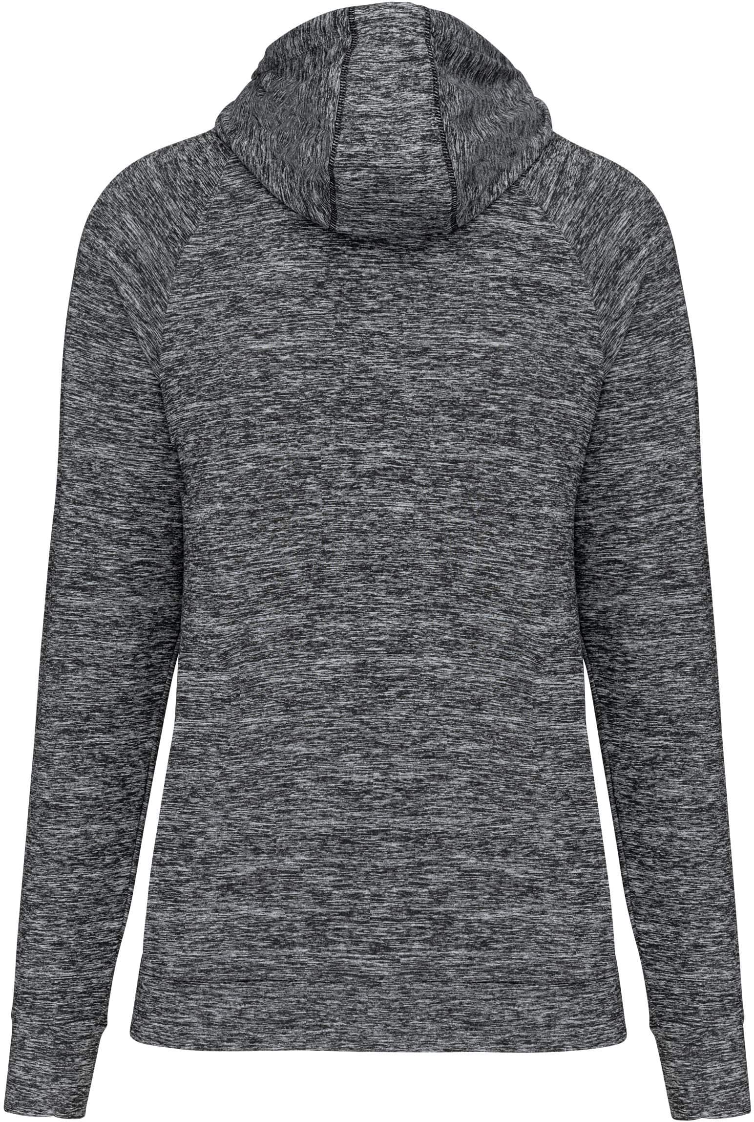 Kapuzen-Sweatshirt 1/4 Sport-Reißverschluss Unisex