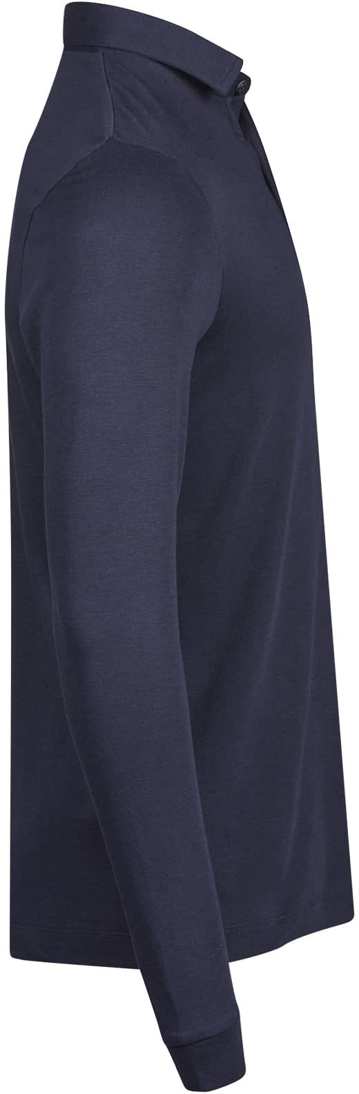 Pima Cotton Long Sleeve Polo