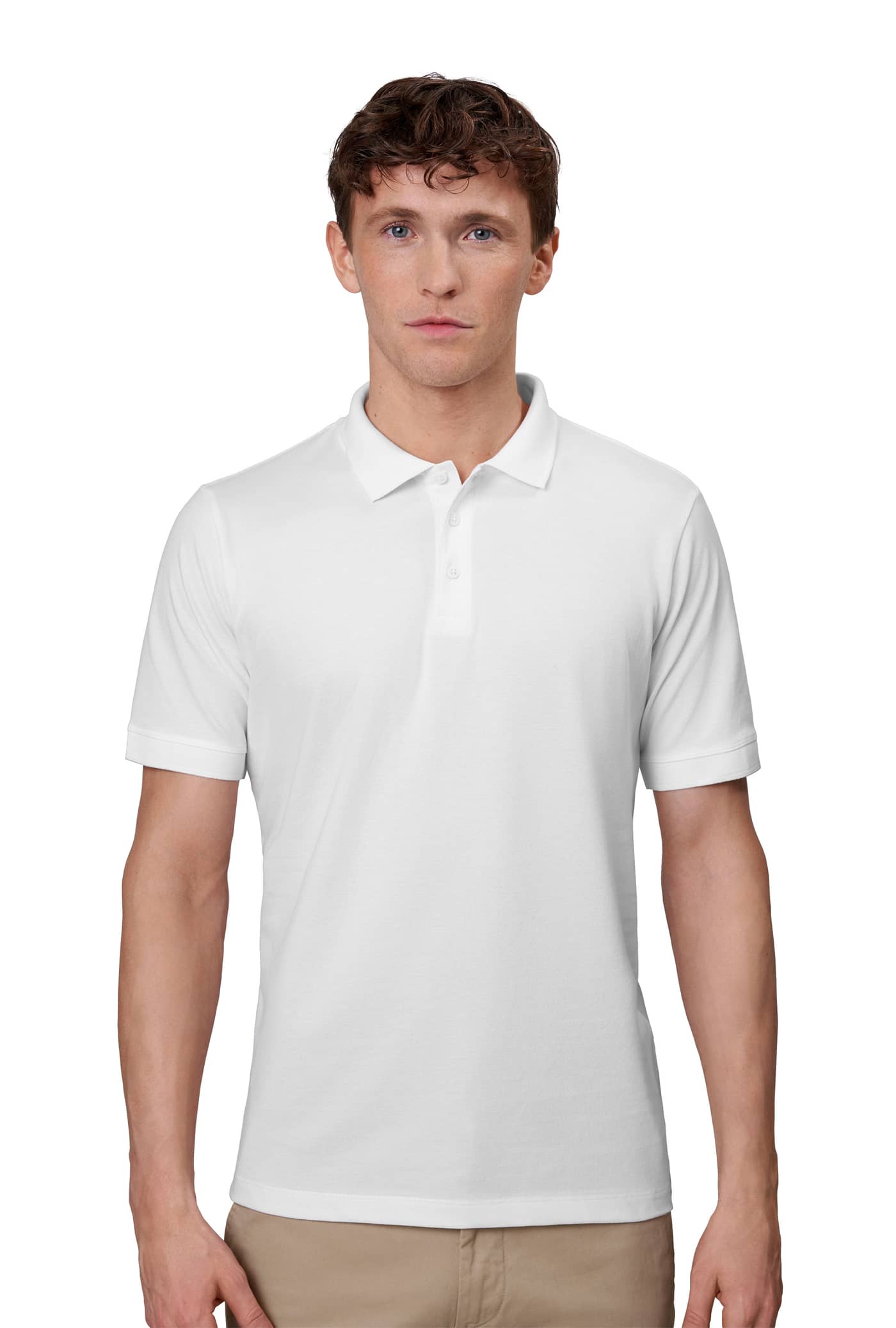 Ökologisches Stretch Poloshirt