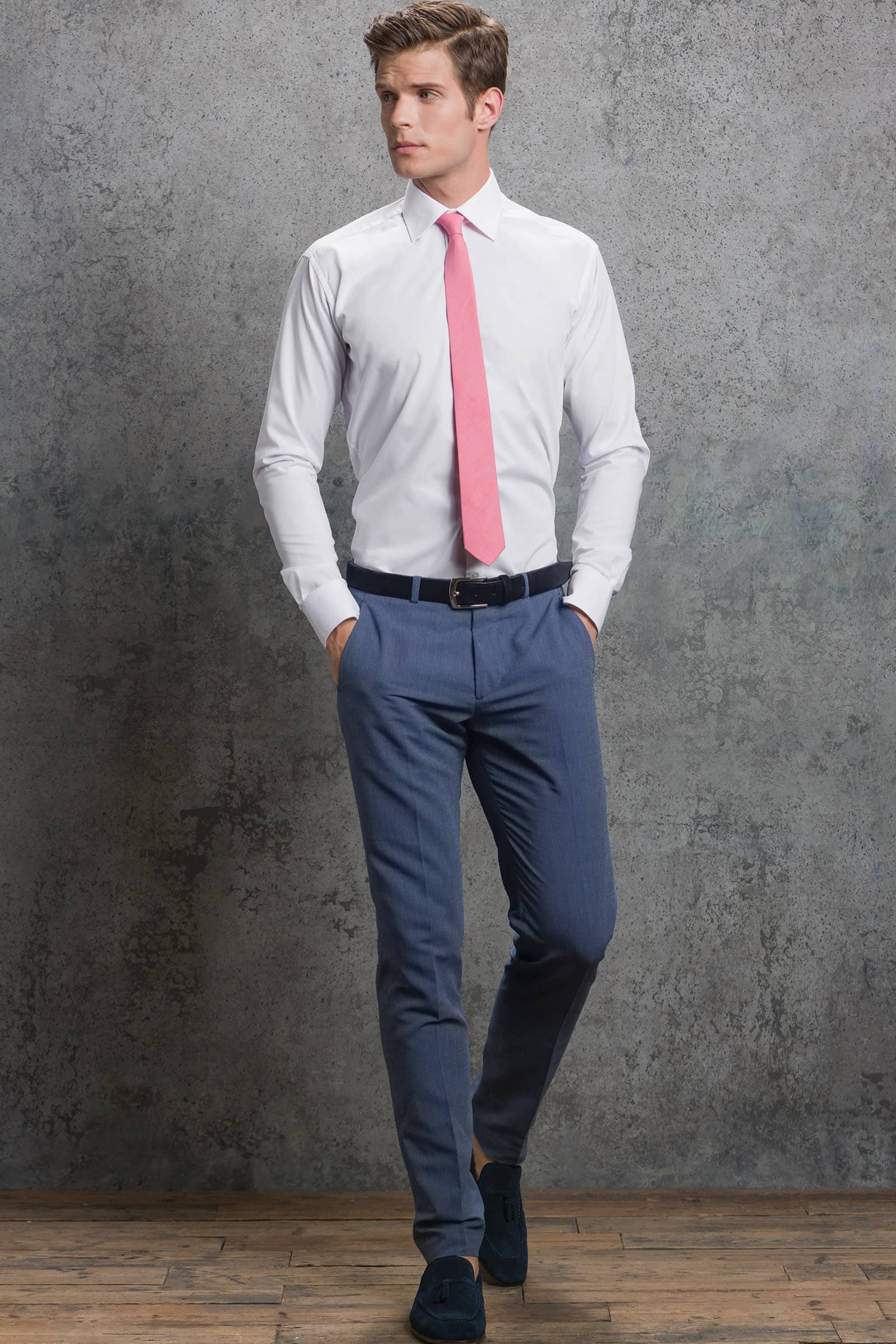 Men´s Slim Fit Business Shirt Long Sleeve