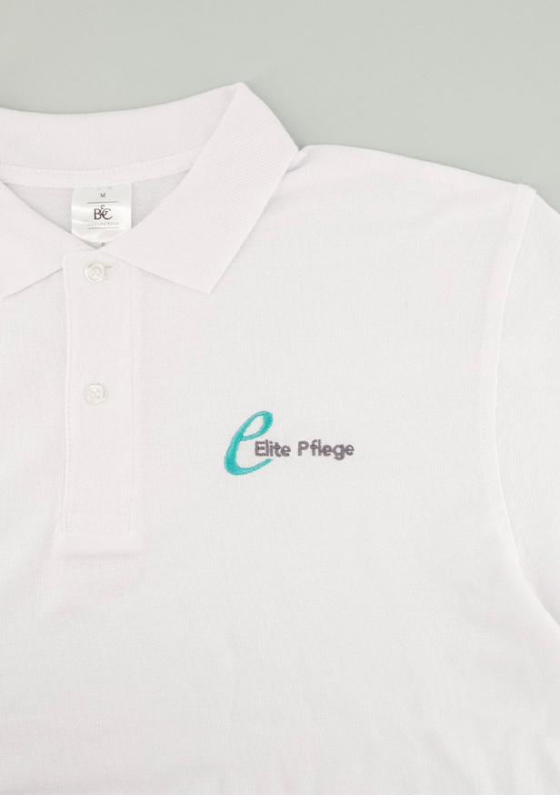 Referenz Poloshirt Stick Elite Pflege